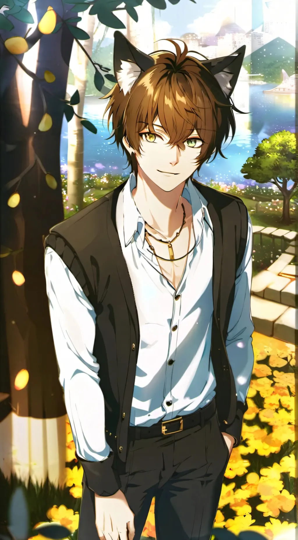 ai character: Dennis background