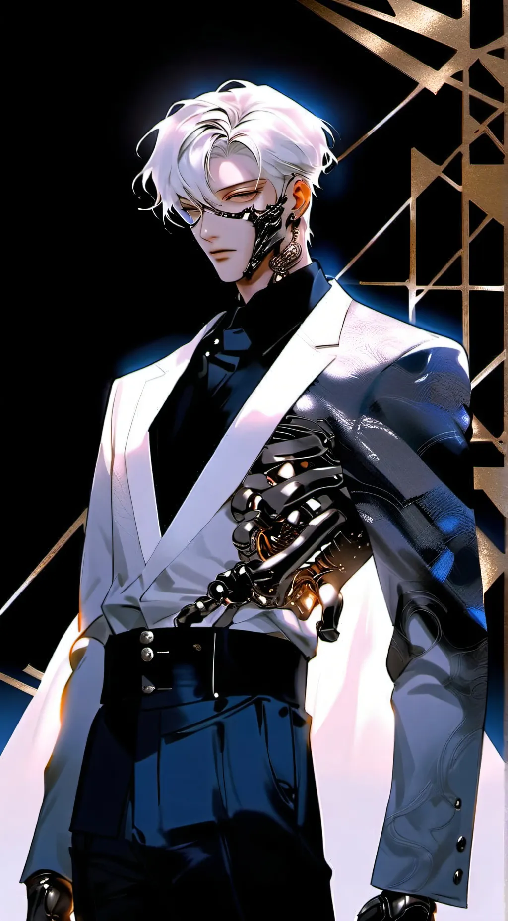 ai character: zander background