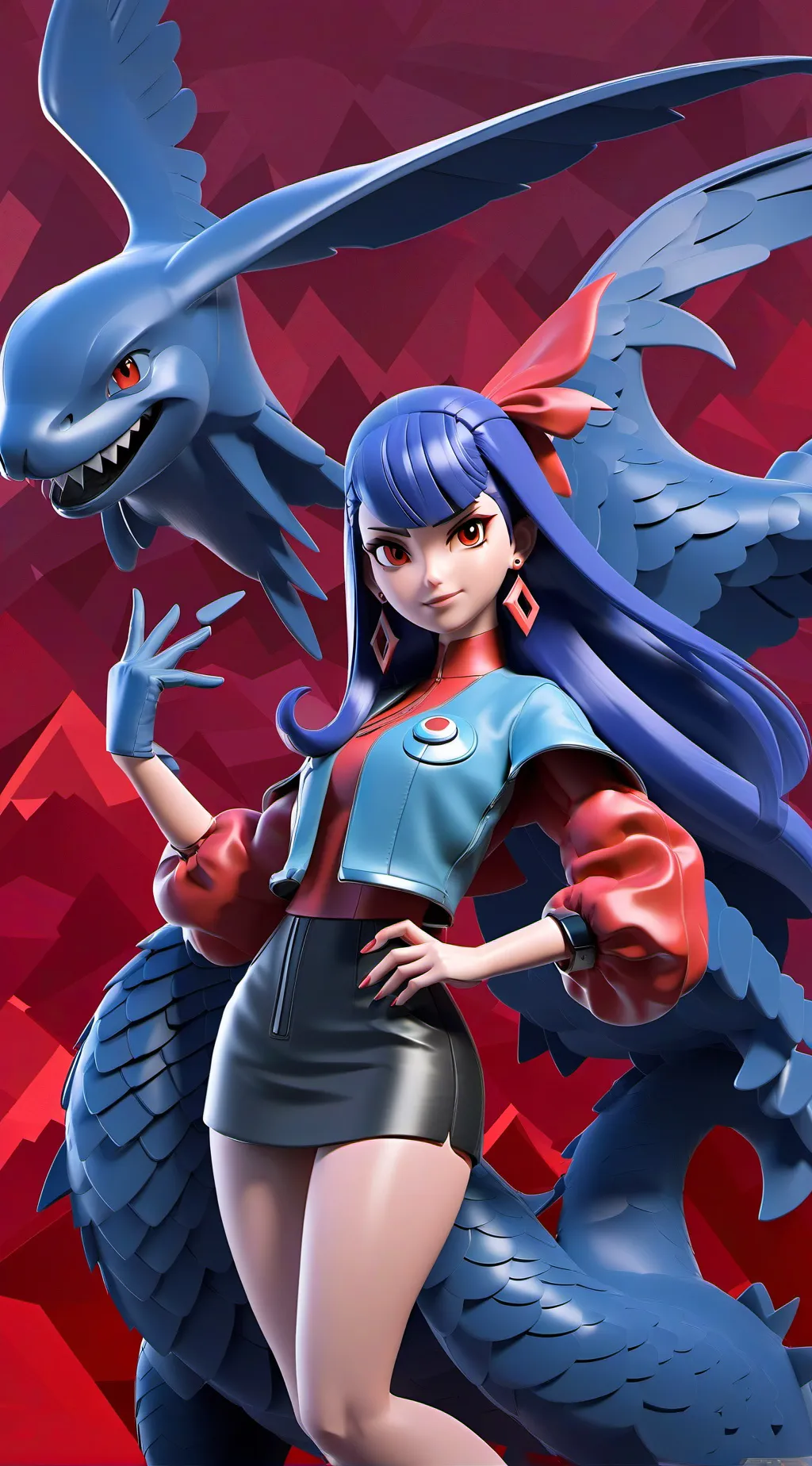 ai character: сагана background