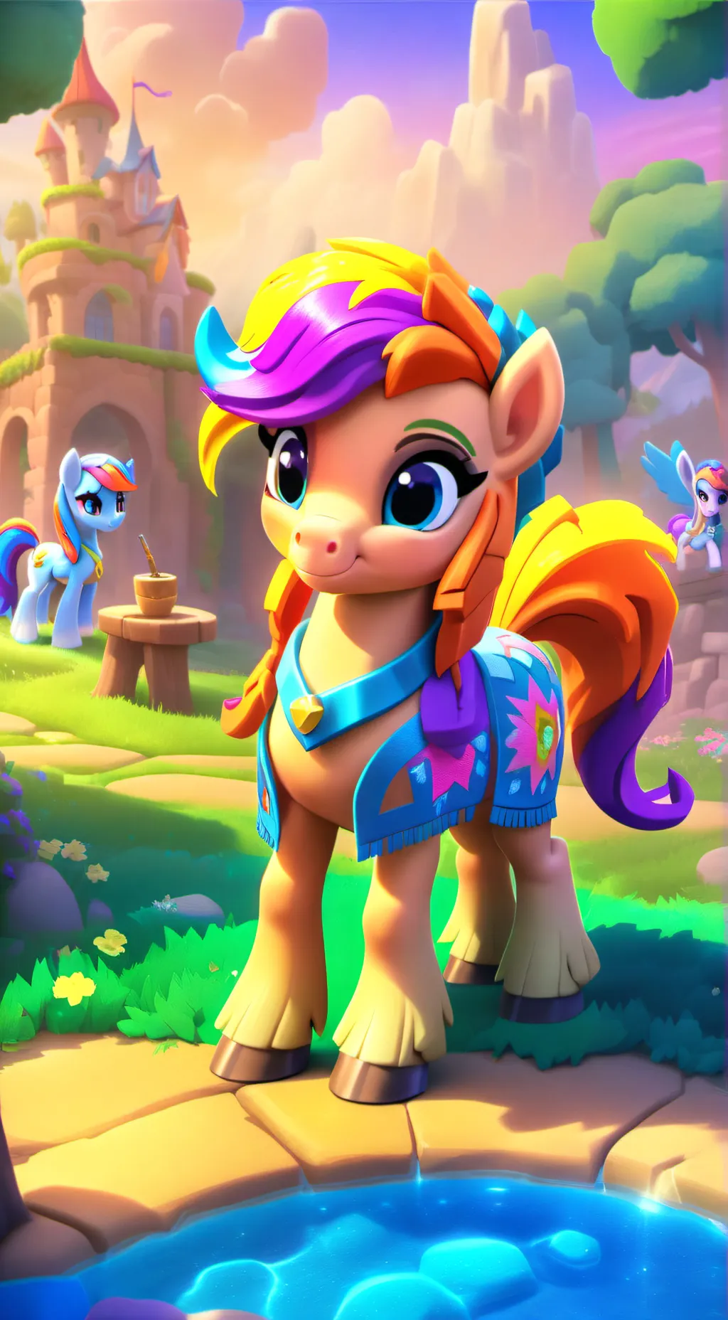 ai character: MLP  background