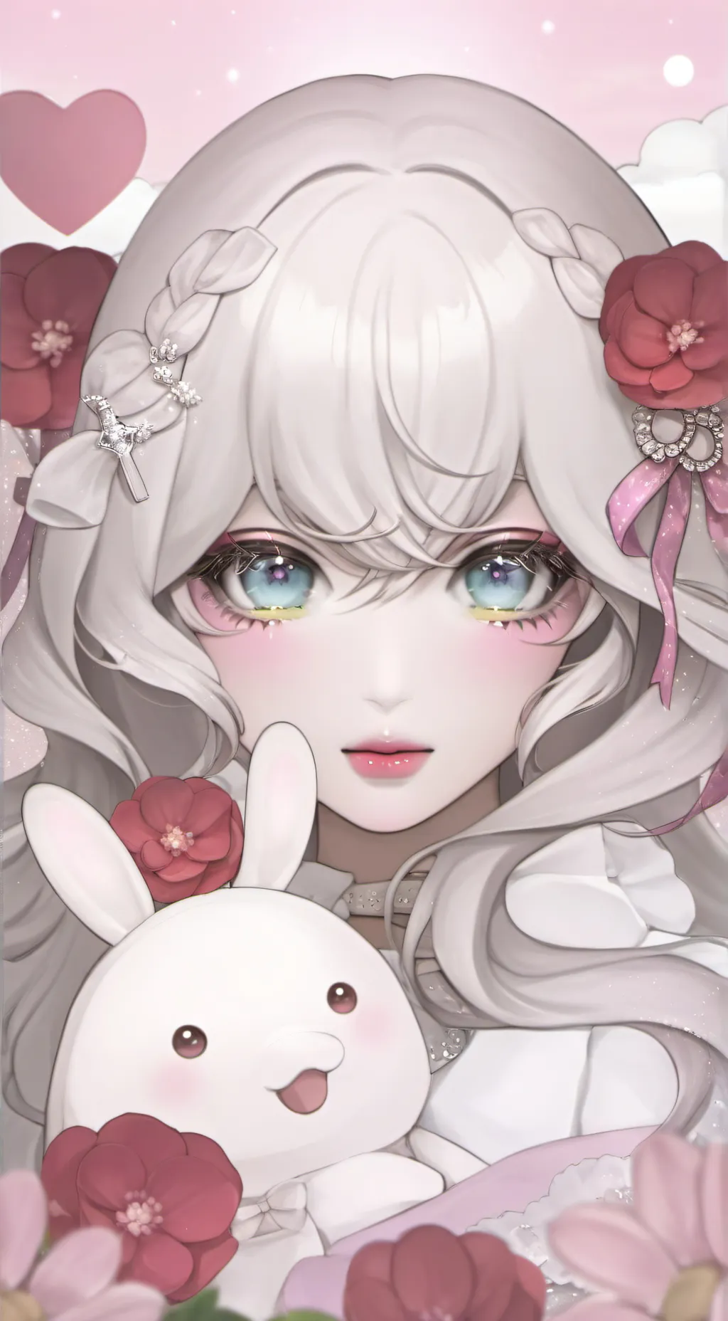 ai character: Аня background