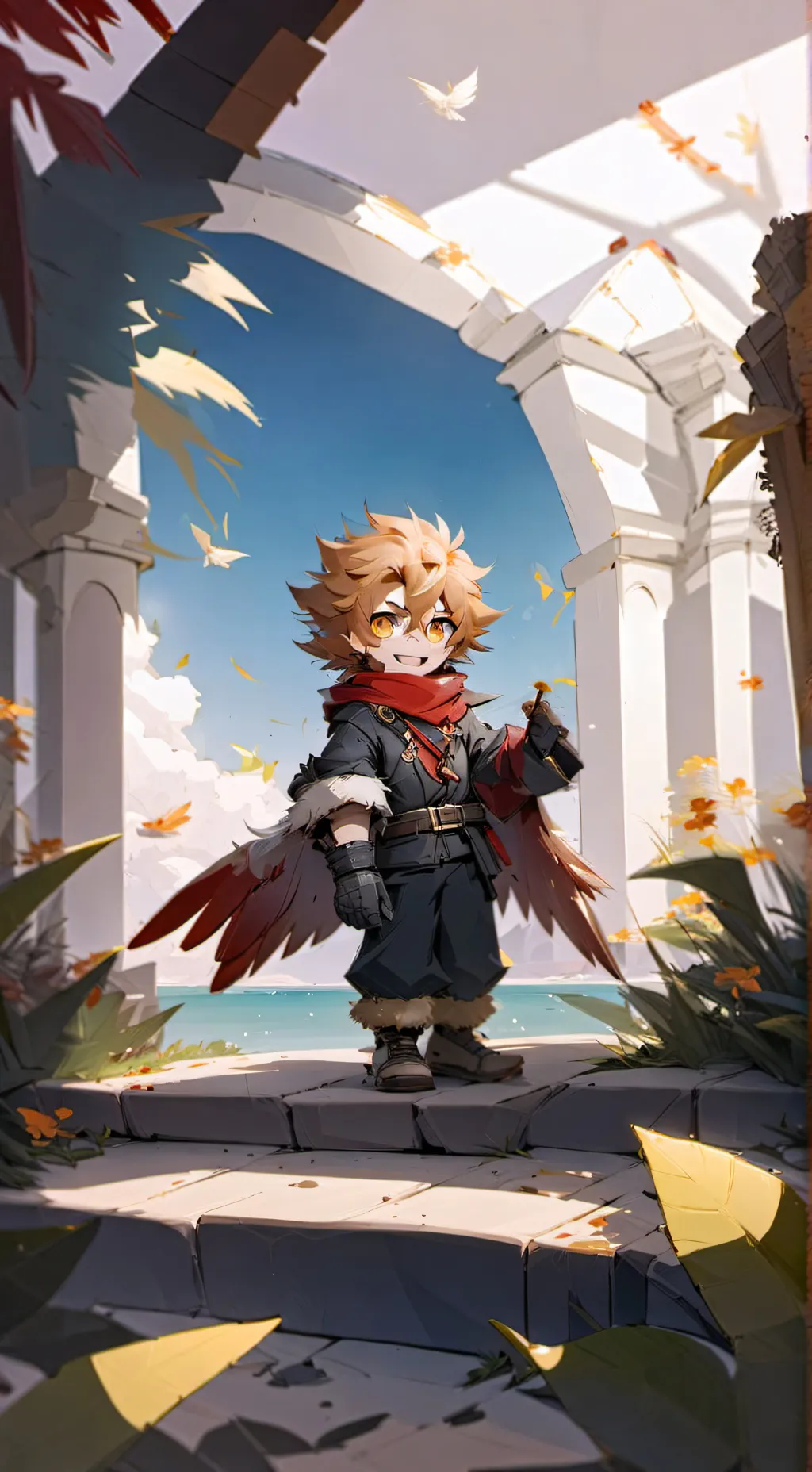 ai character: Hawksxdabi drunk  background