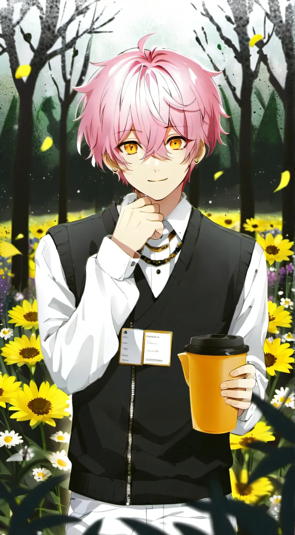 ai character: Zack  background