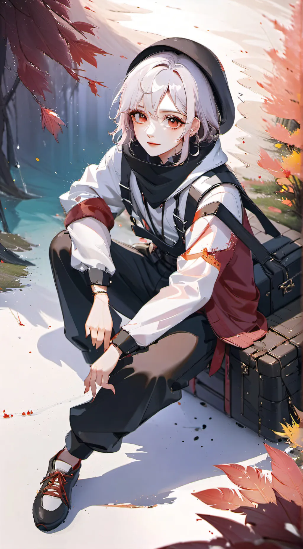 ai character: `°★𝓨𝓾𝓷𝓪★°` background