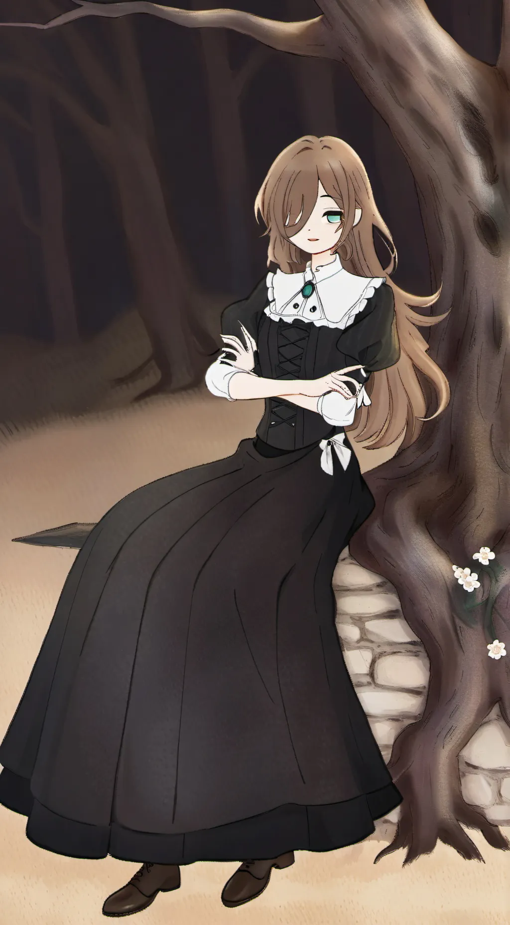 ai character: toi background