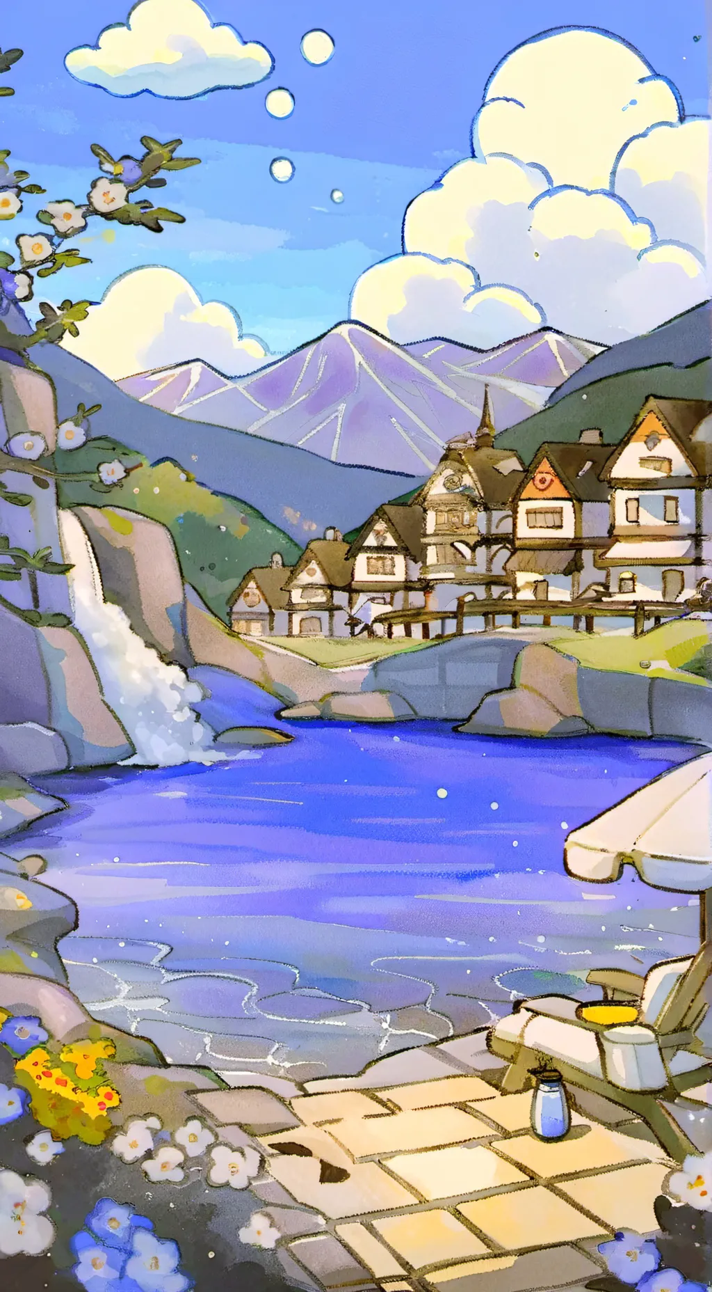 ai character: leyley and andy background