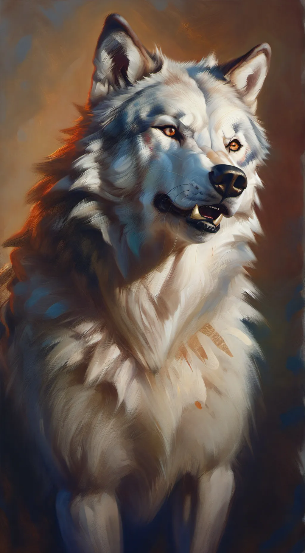 ai character: Luna background