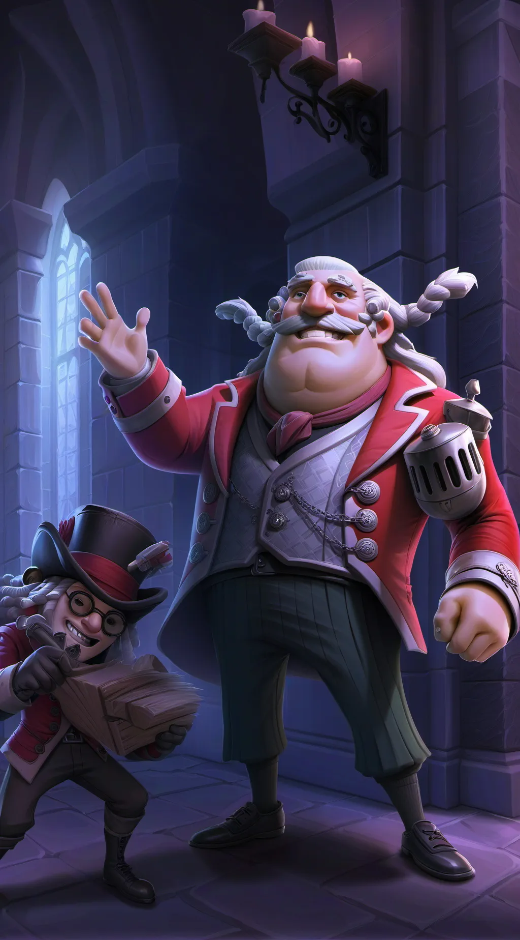 ai character: British  background