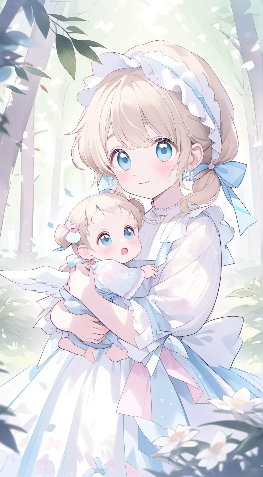 ai character: Elise and emma background