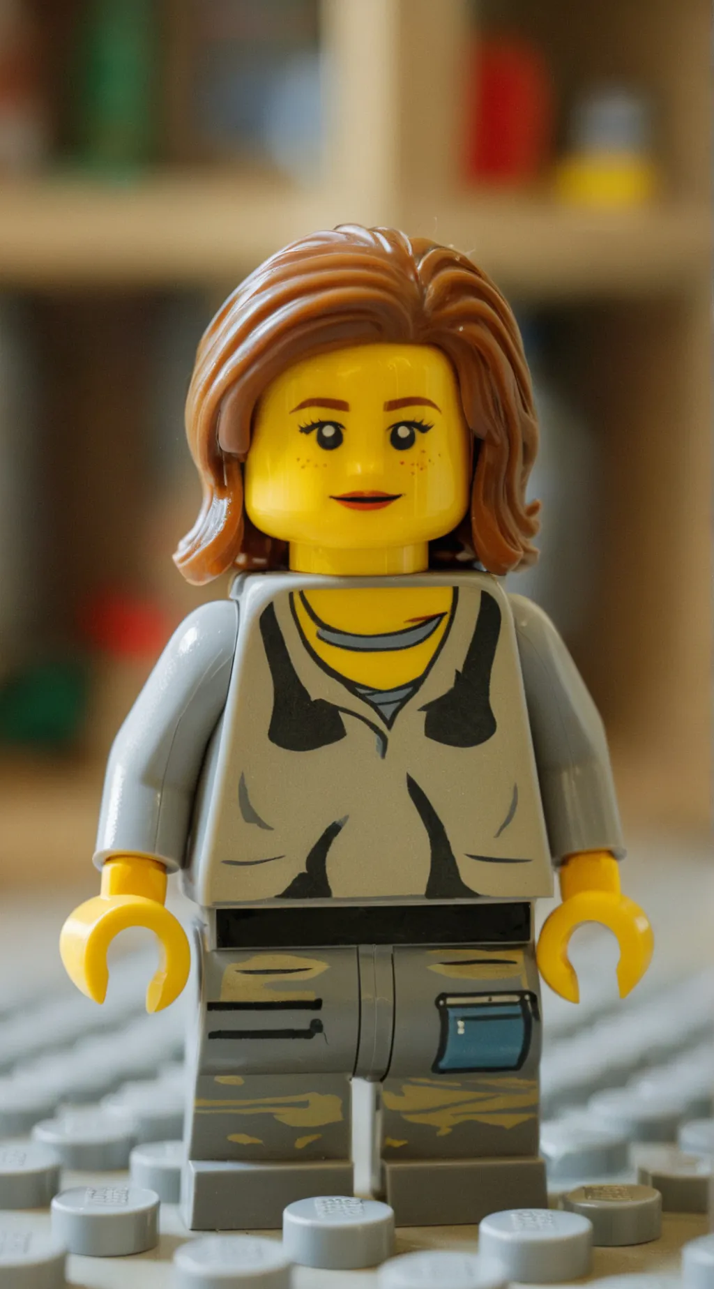 ai character: Legos background