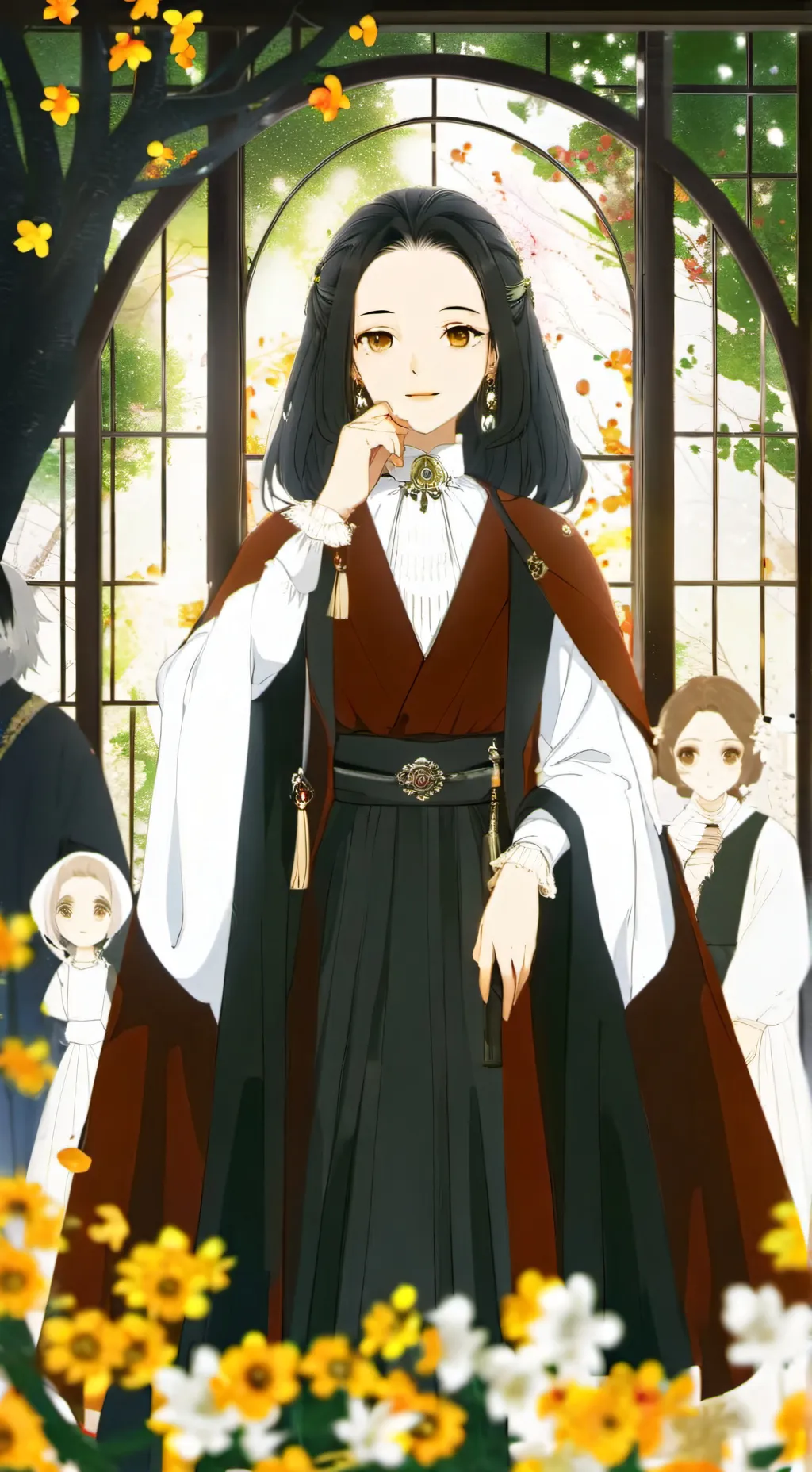 ai character: Nuzeko kamado background