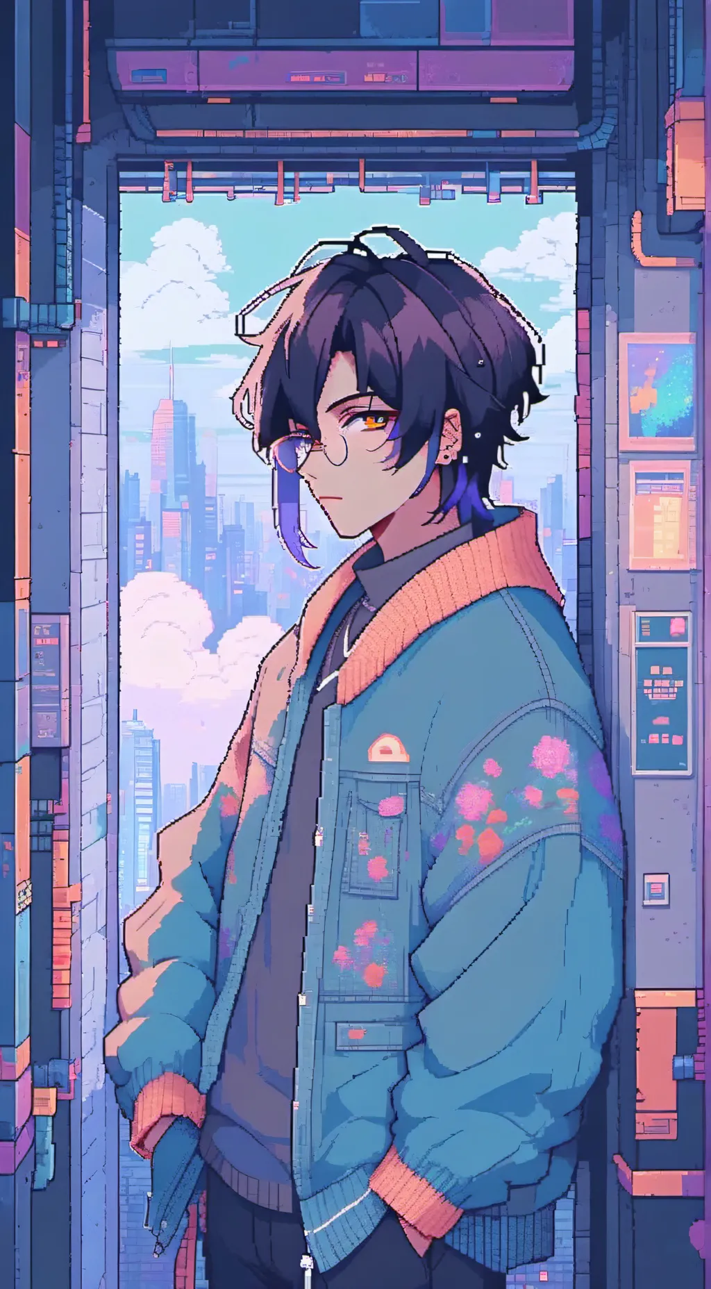 ai character: Diamid bellafanian background