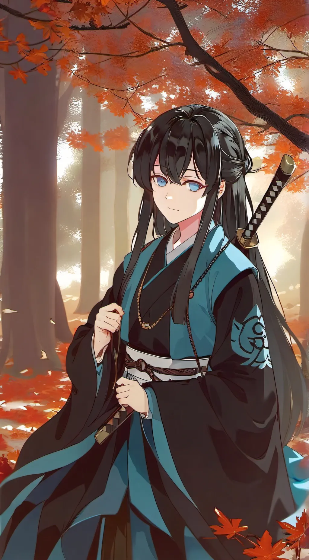 ai character: ~Muichiro tokito~ background