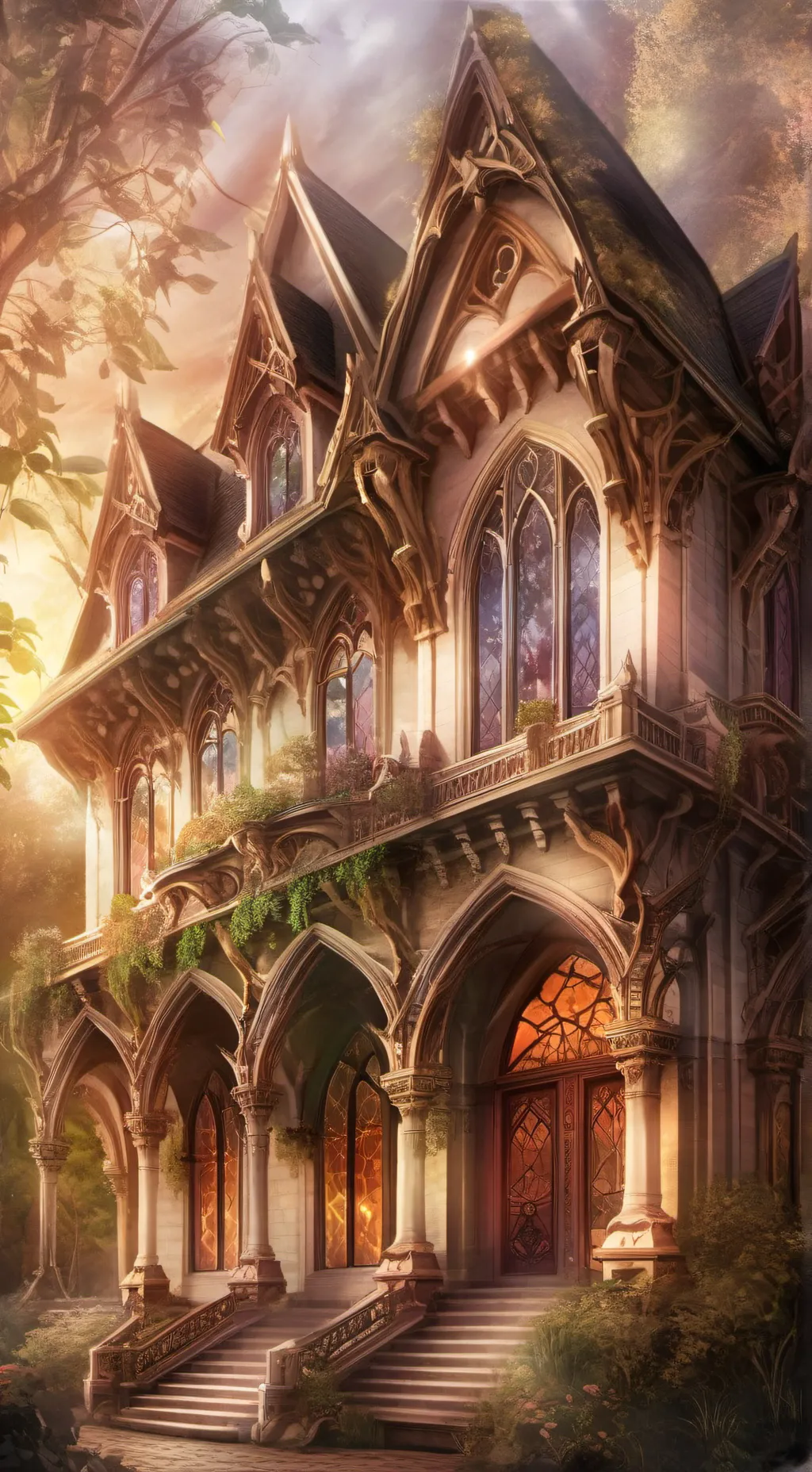 ai character: foster home background