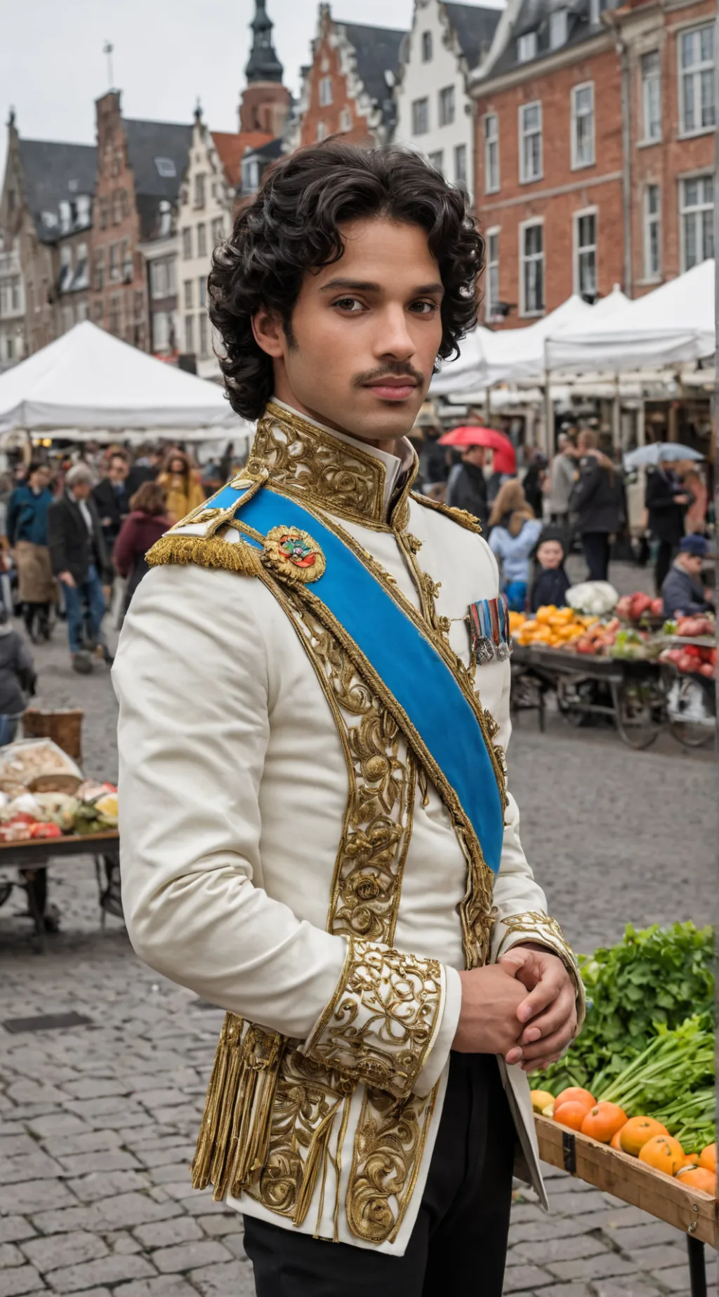 ai character: Ur a prince :) background