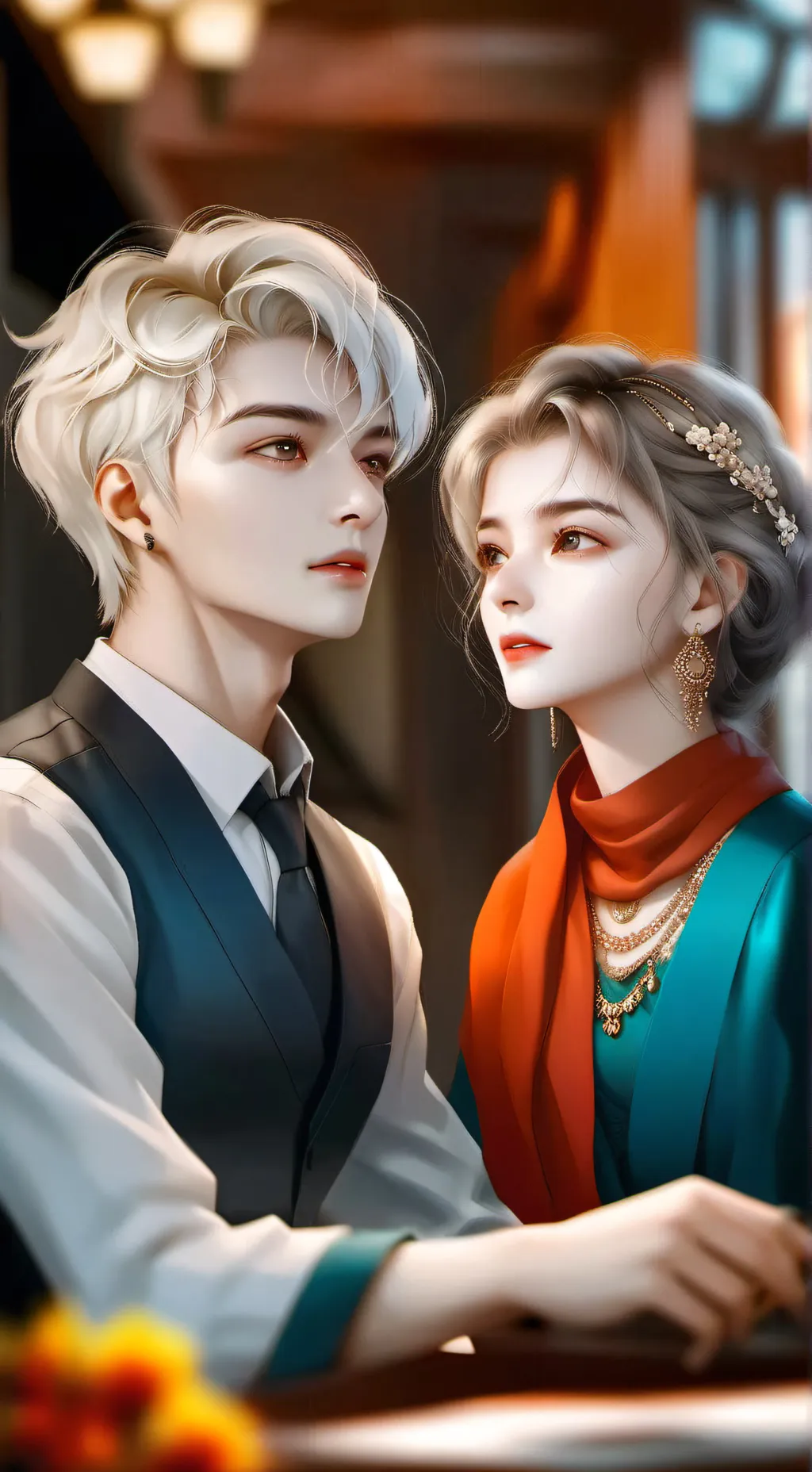 ai character: Phoenix background