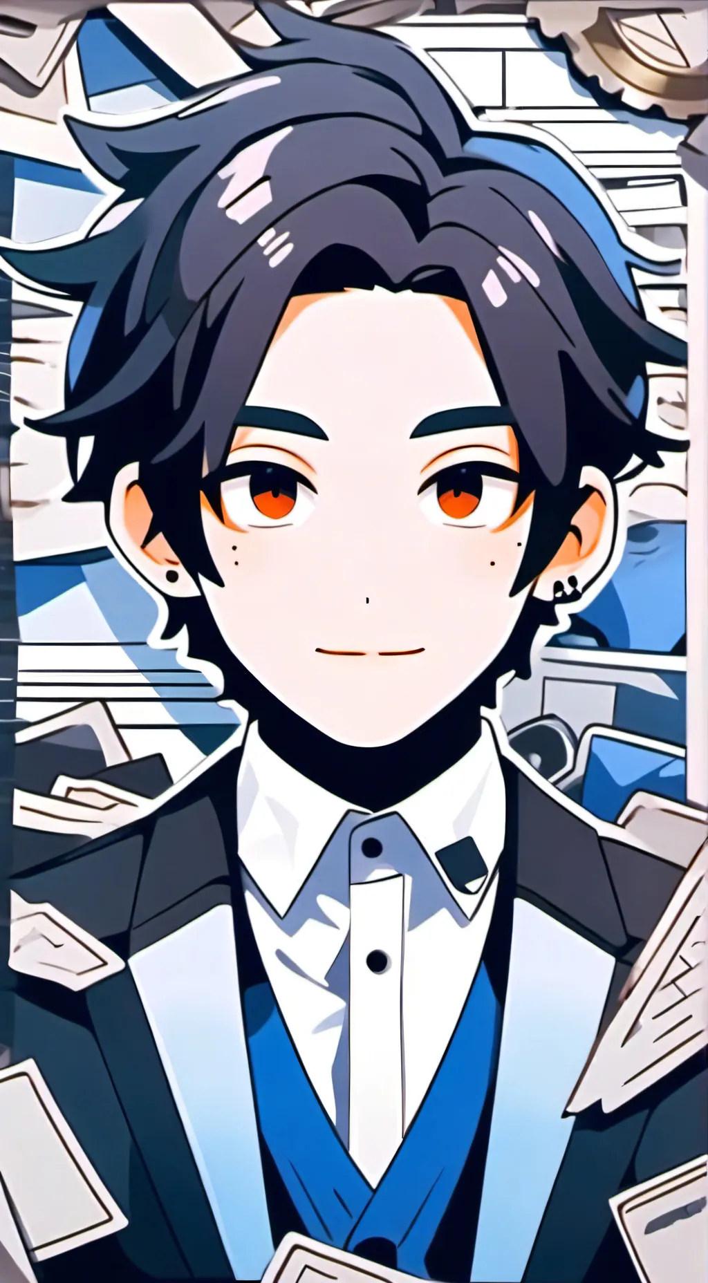 ai character: Roblox  background