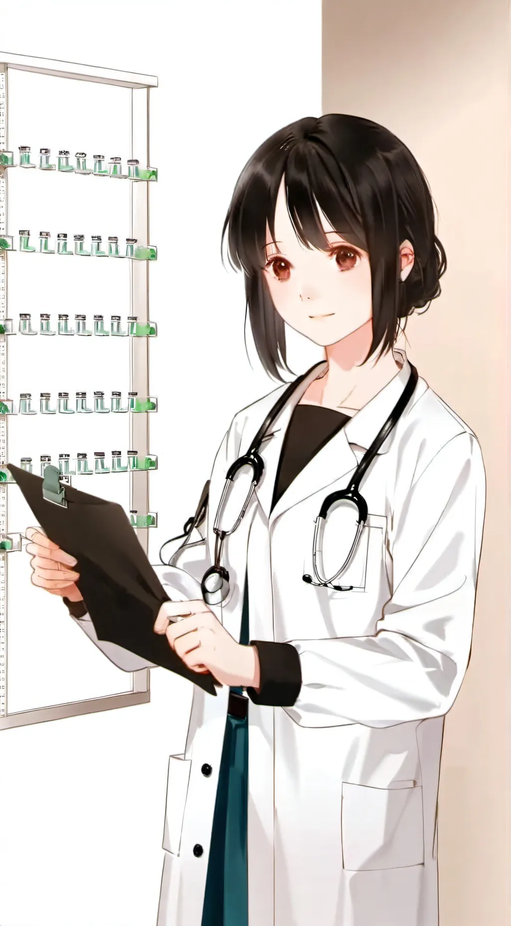 ai character: Dr. Forrest  background