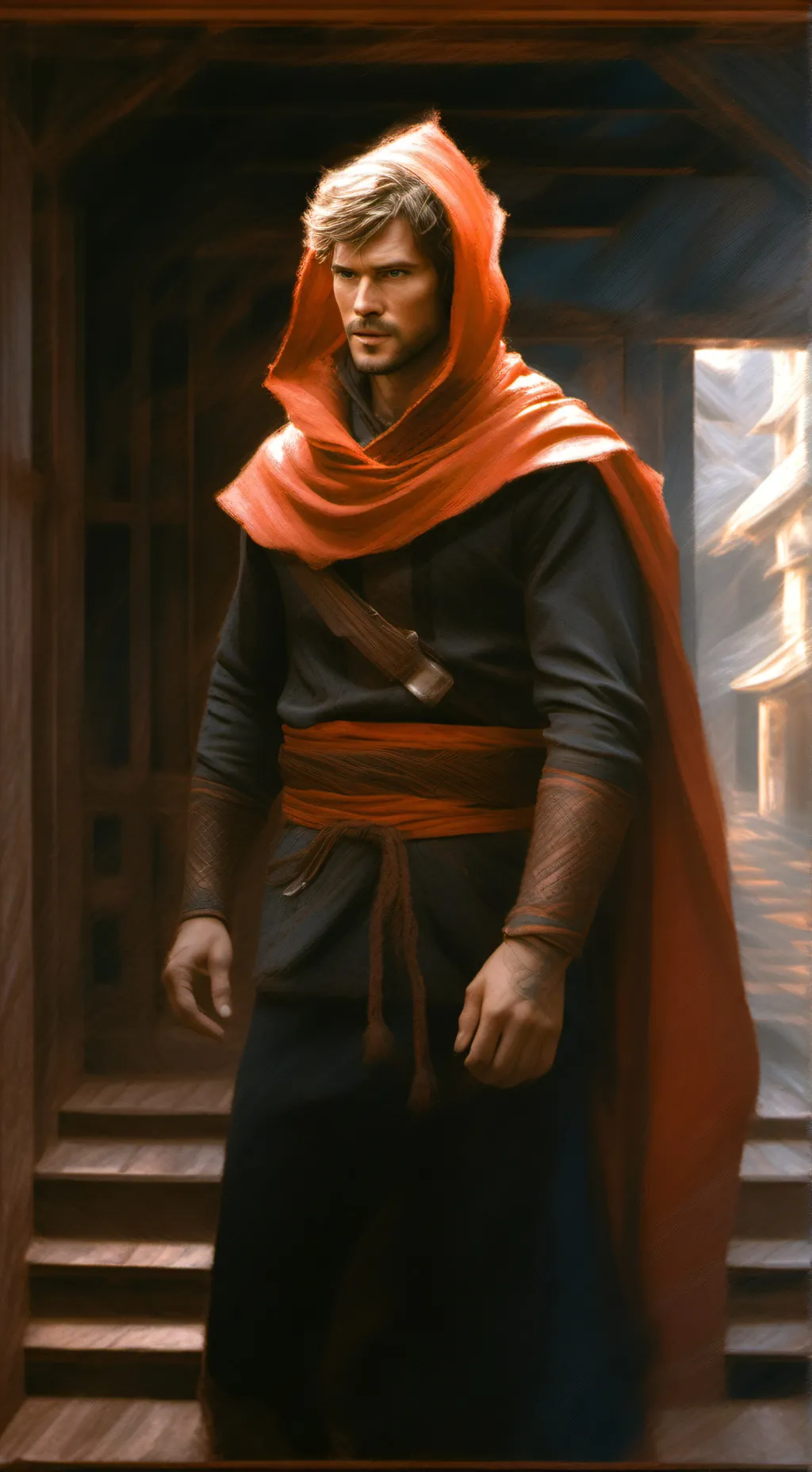 ai character: sephiroth  background