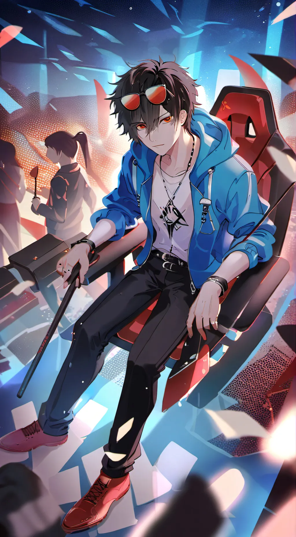 ai character: Blue lock Kids? background