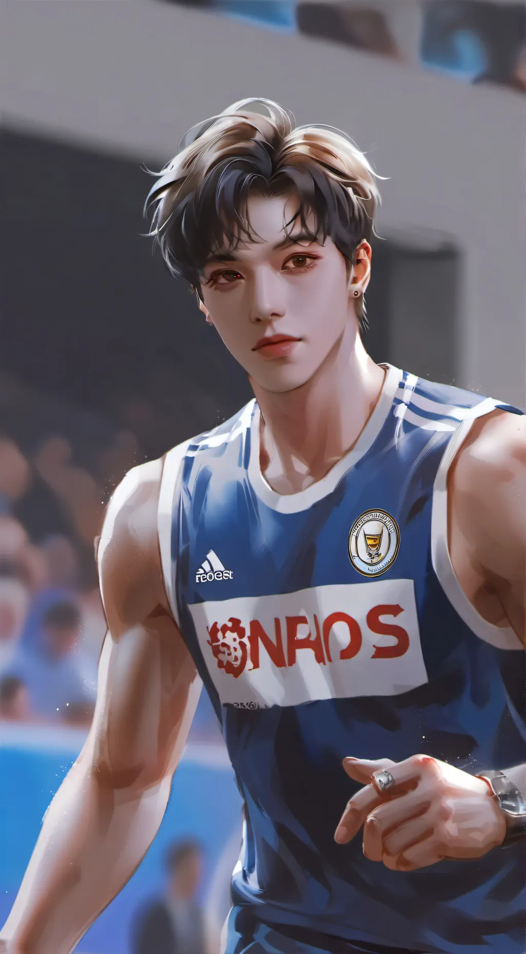 ai character: universités de 👦 background