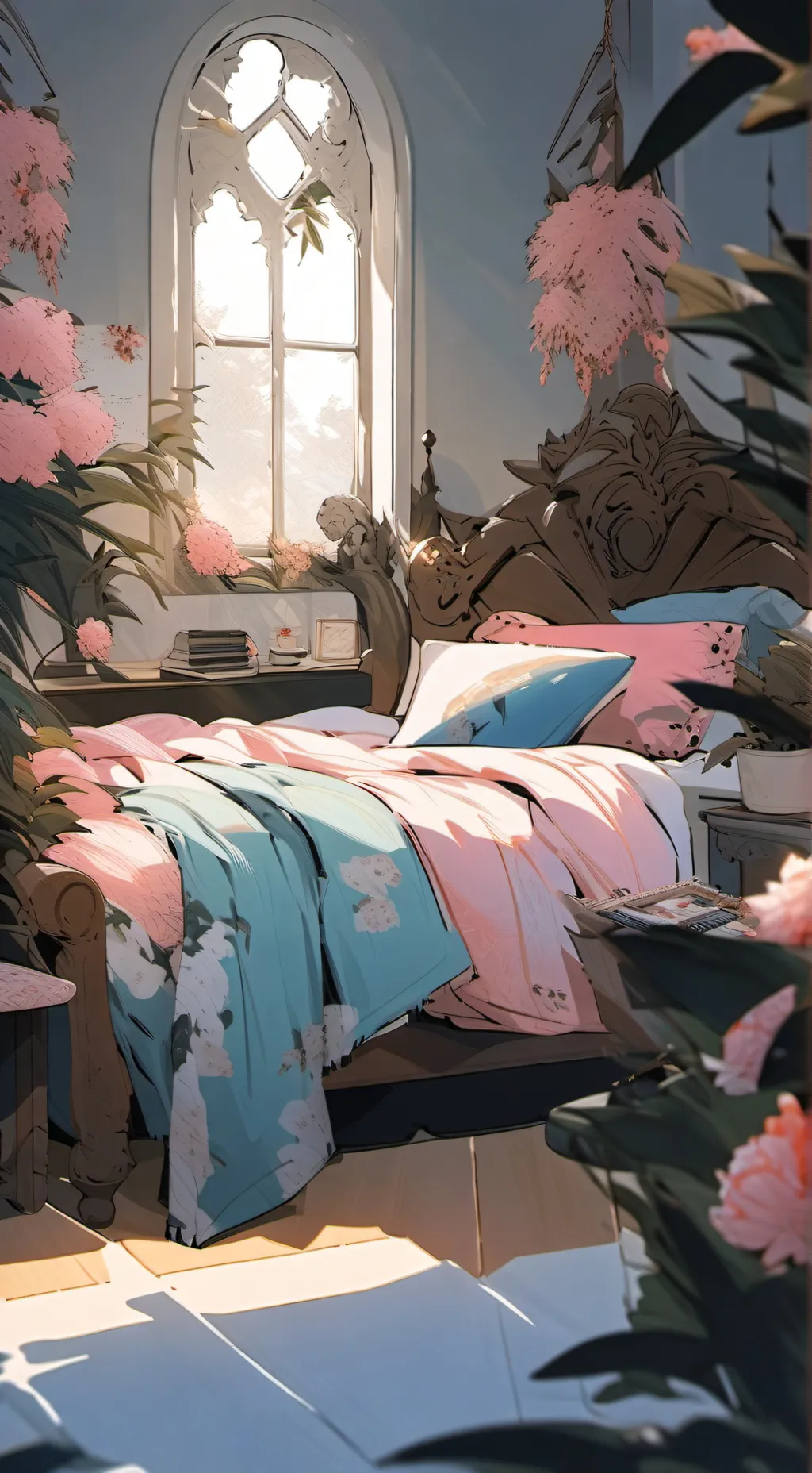 ai character: Girl Test background