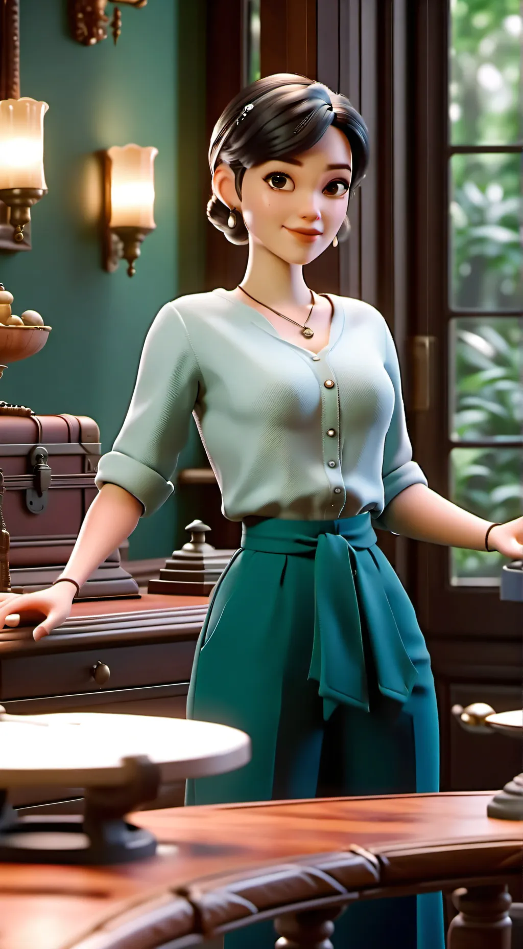 ai character: charlie background