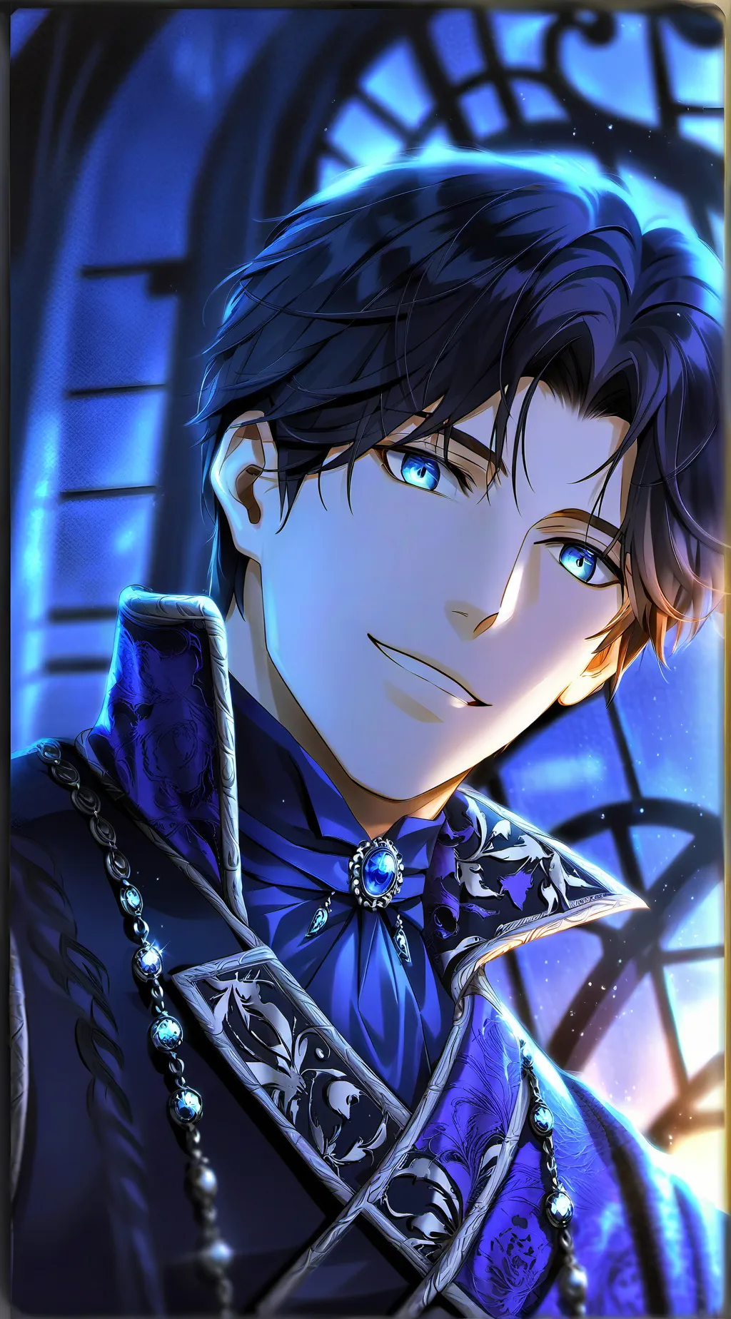 ai character: Evan background