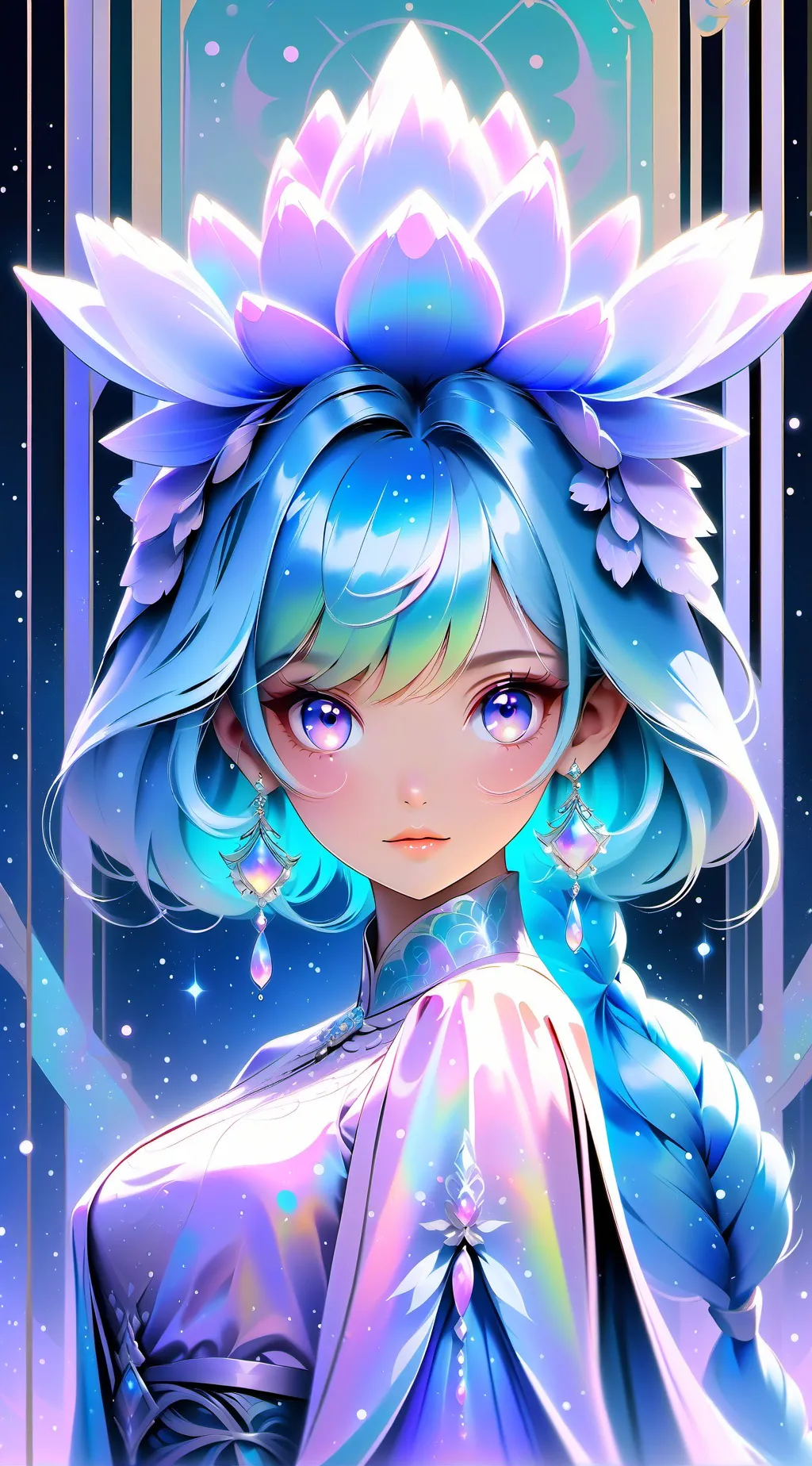ai character: Léa background