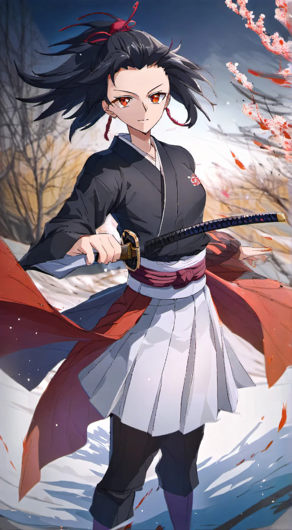 ai character: tenka Shiraboshi  background
