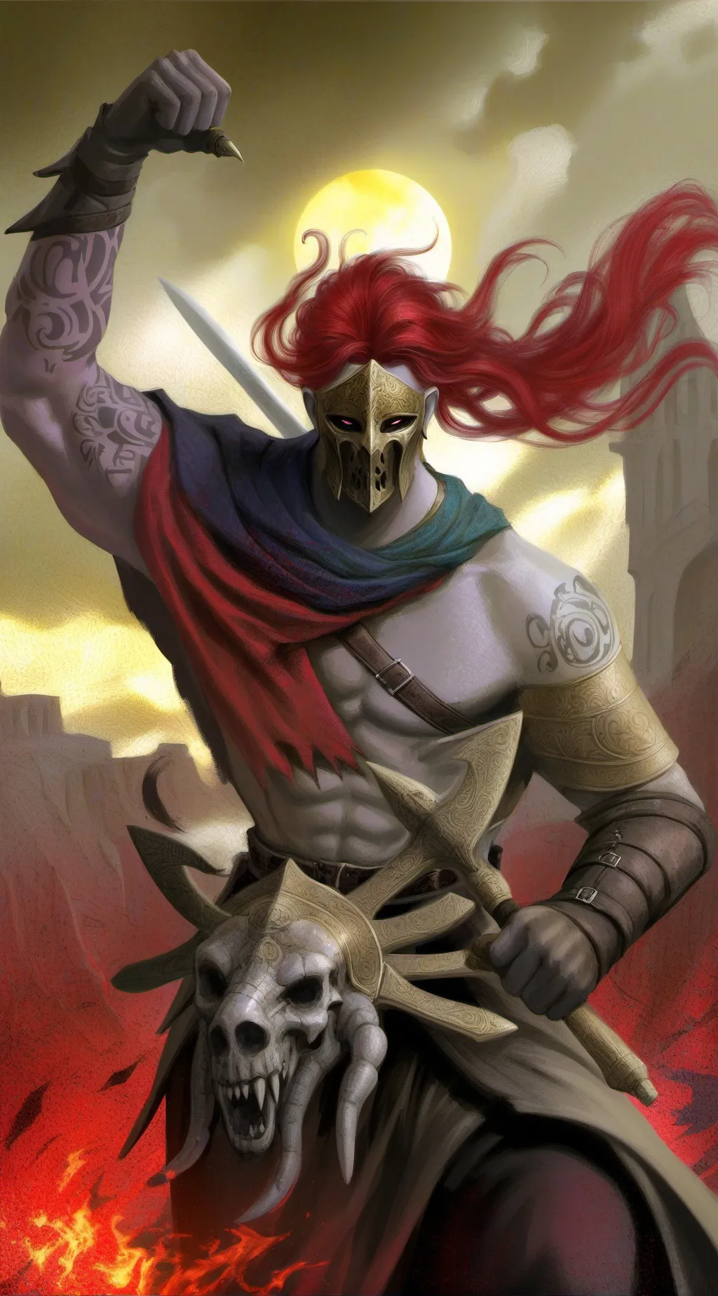 ai character: Ки Хун background