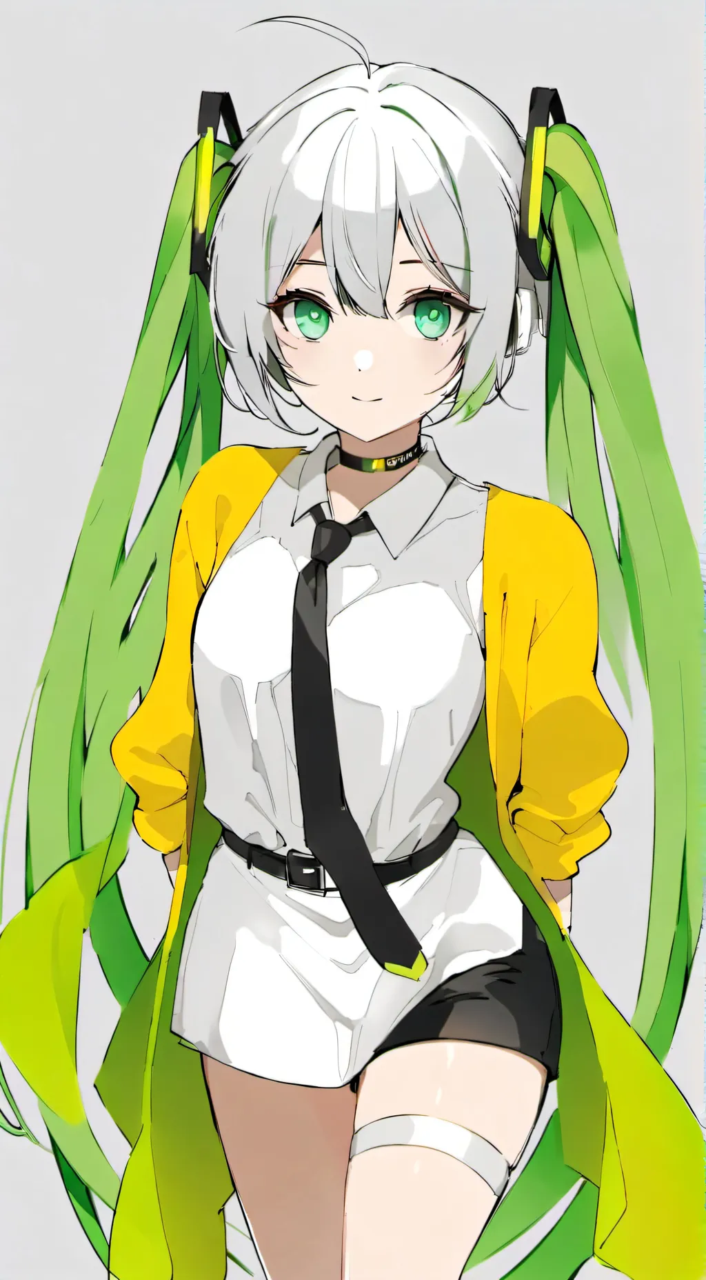 ai character: MIKU SAMA  background