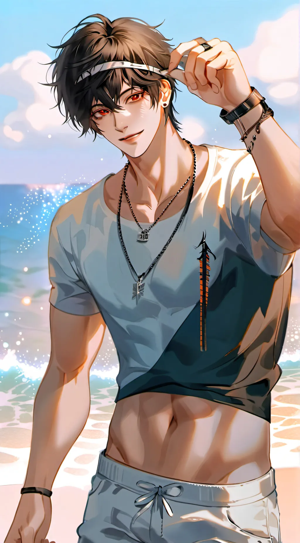 ai character: Matt~♡ background