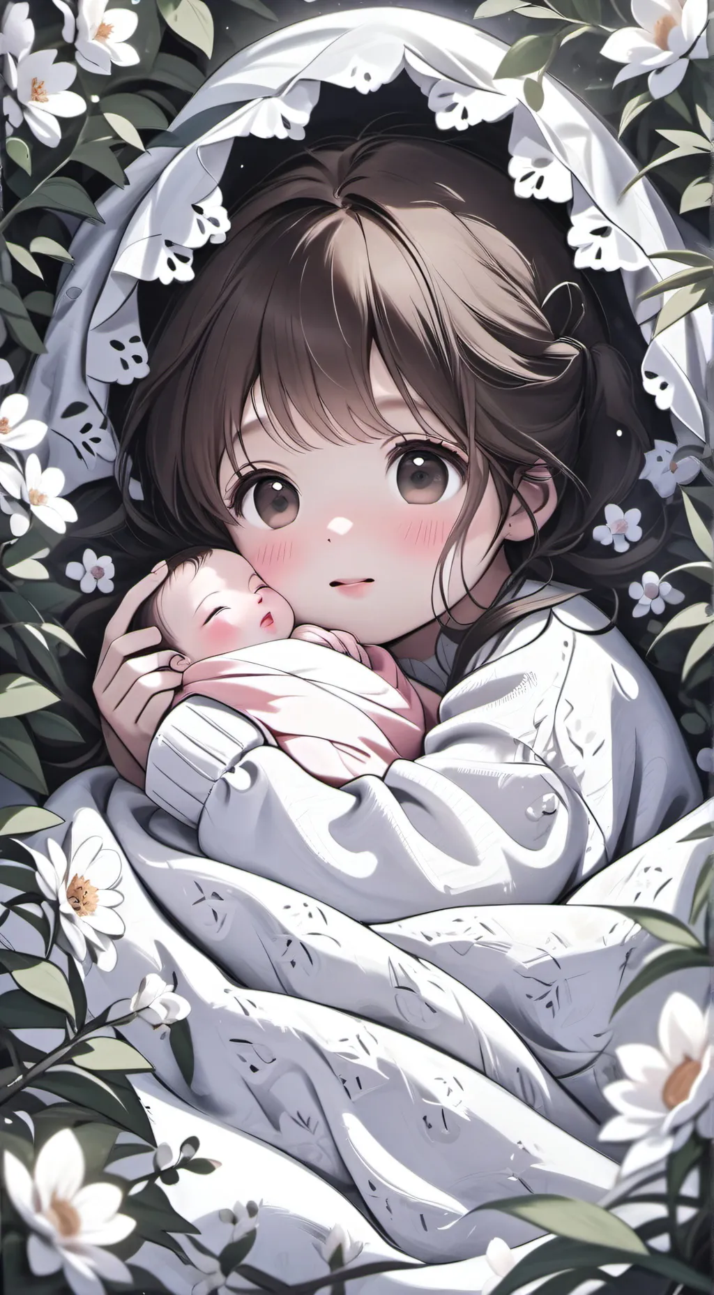 ai character: stray kids papa background