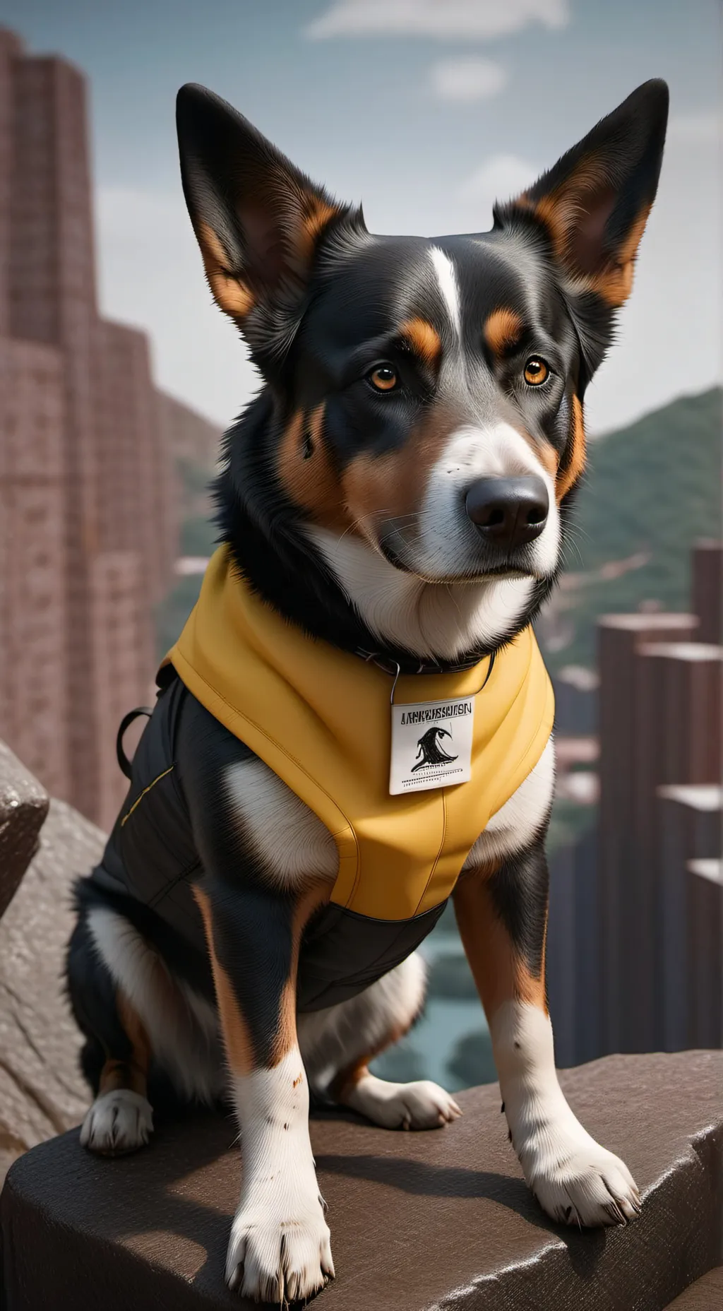 ai character: andres el perro background