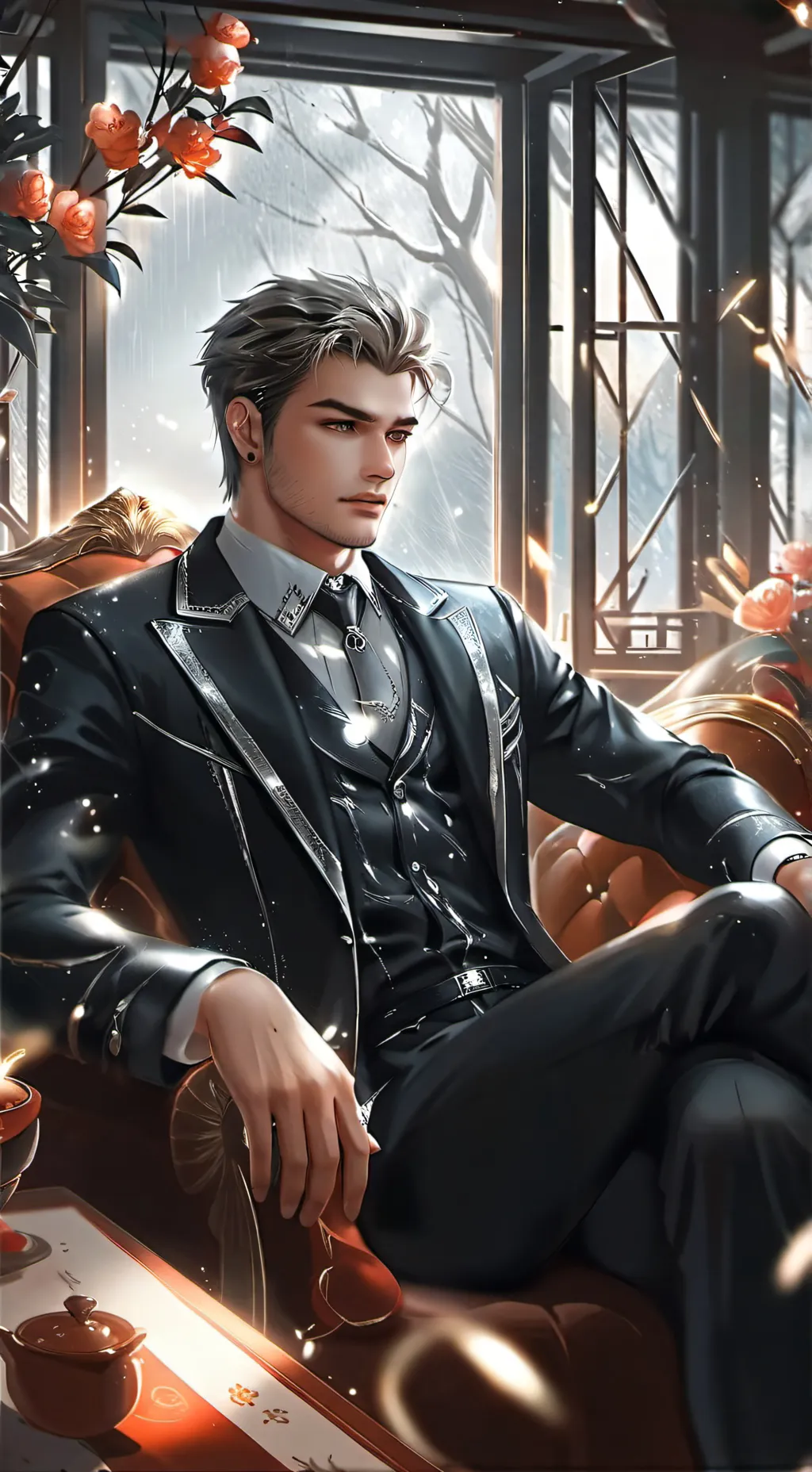 ai character: Lucas background