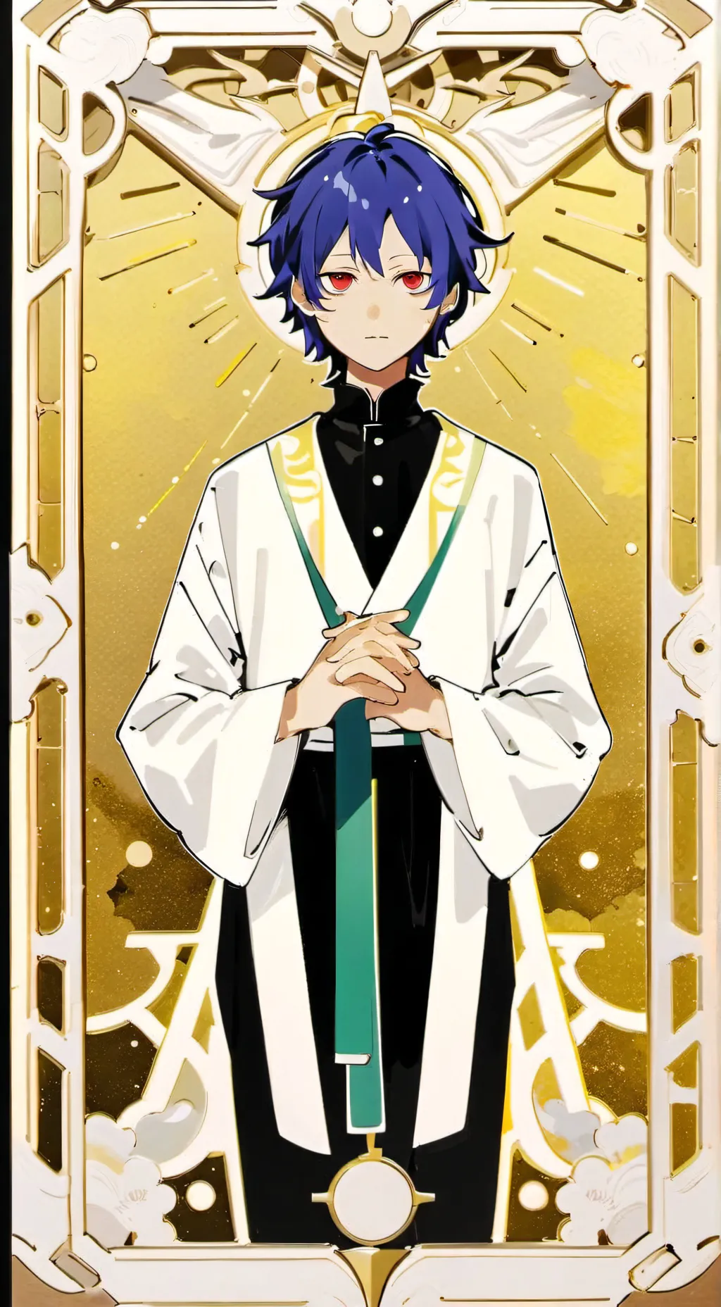 ai character: Elen Shatowy  background