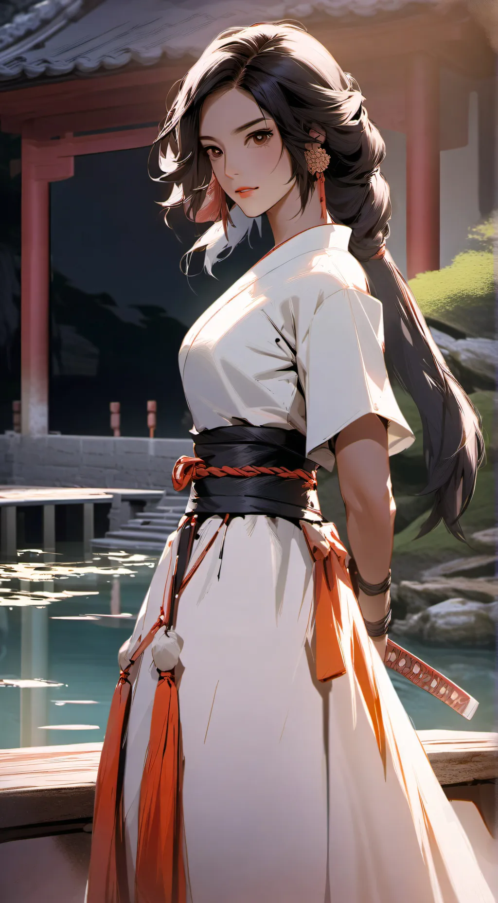 ai character: Emilia background