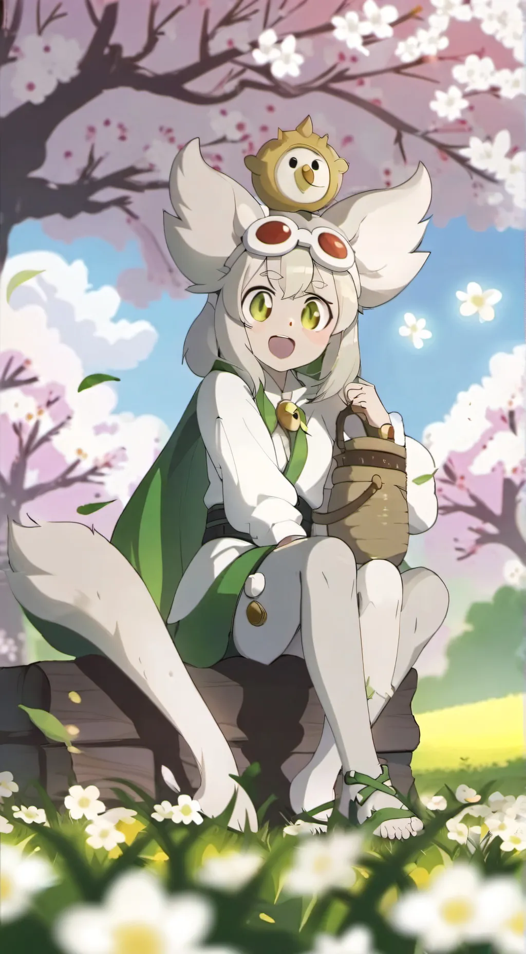 ai character: Citrus background