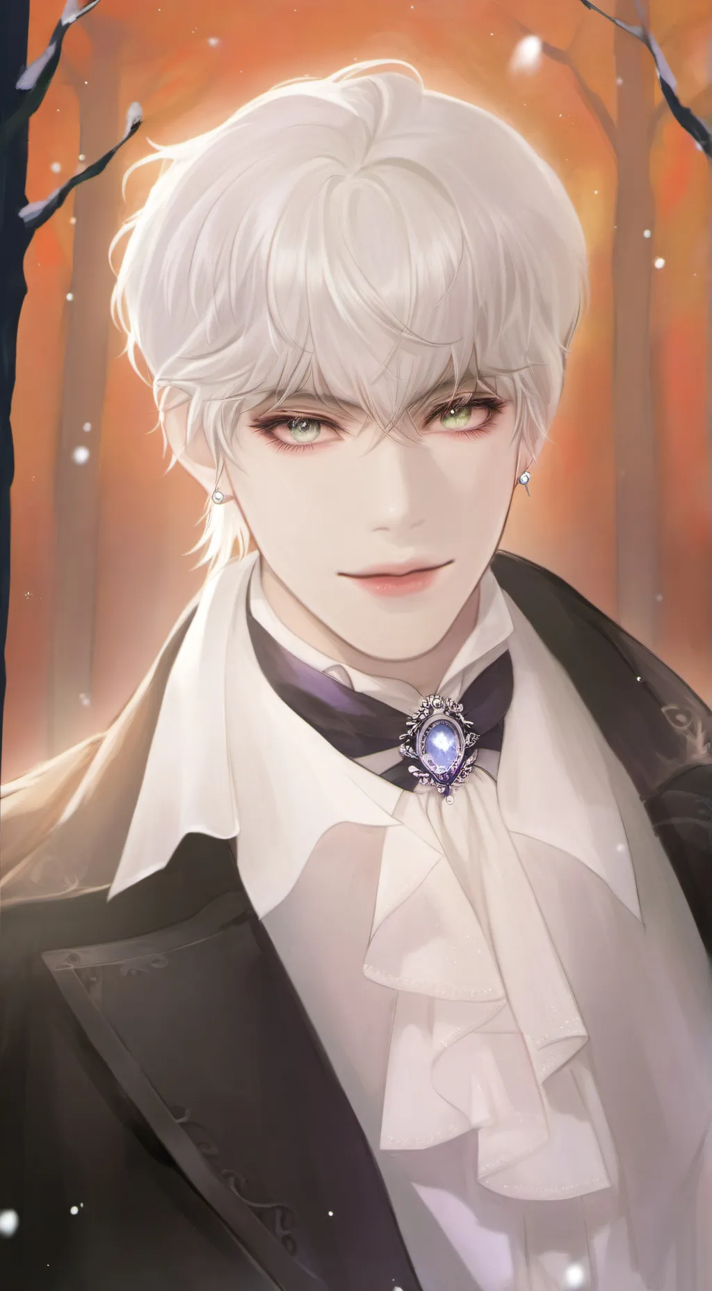 ai character: leon background