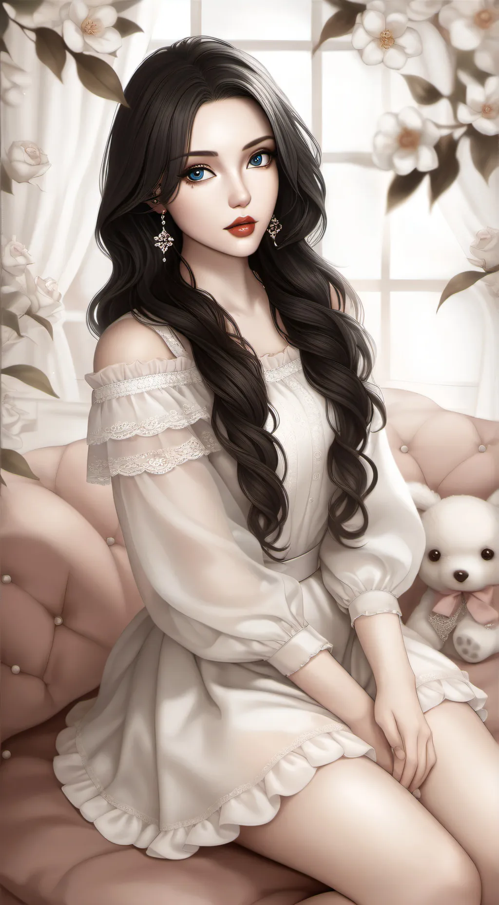 ai character: Elara background