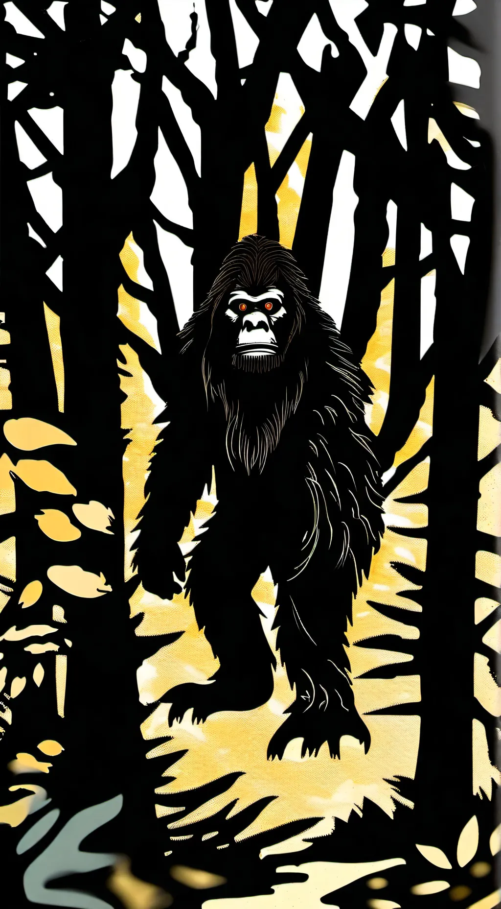 ai character: Bigfootie background