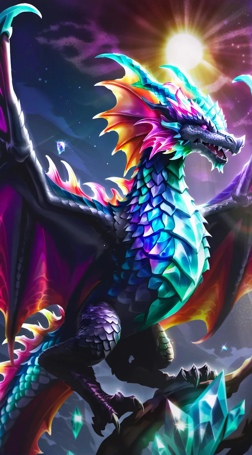 ai character: Crys background