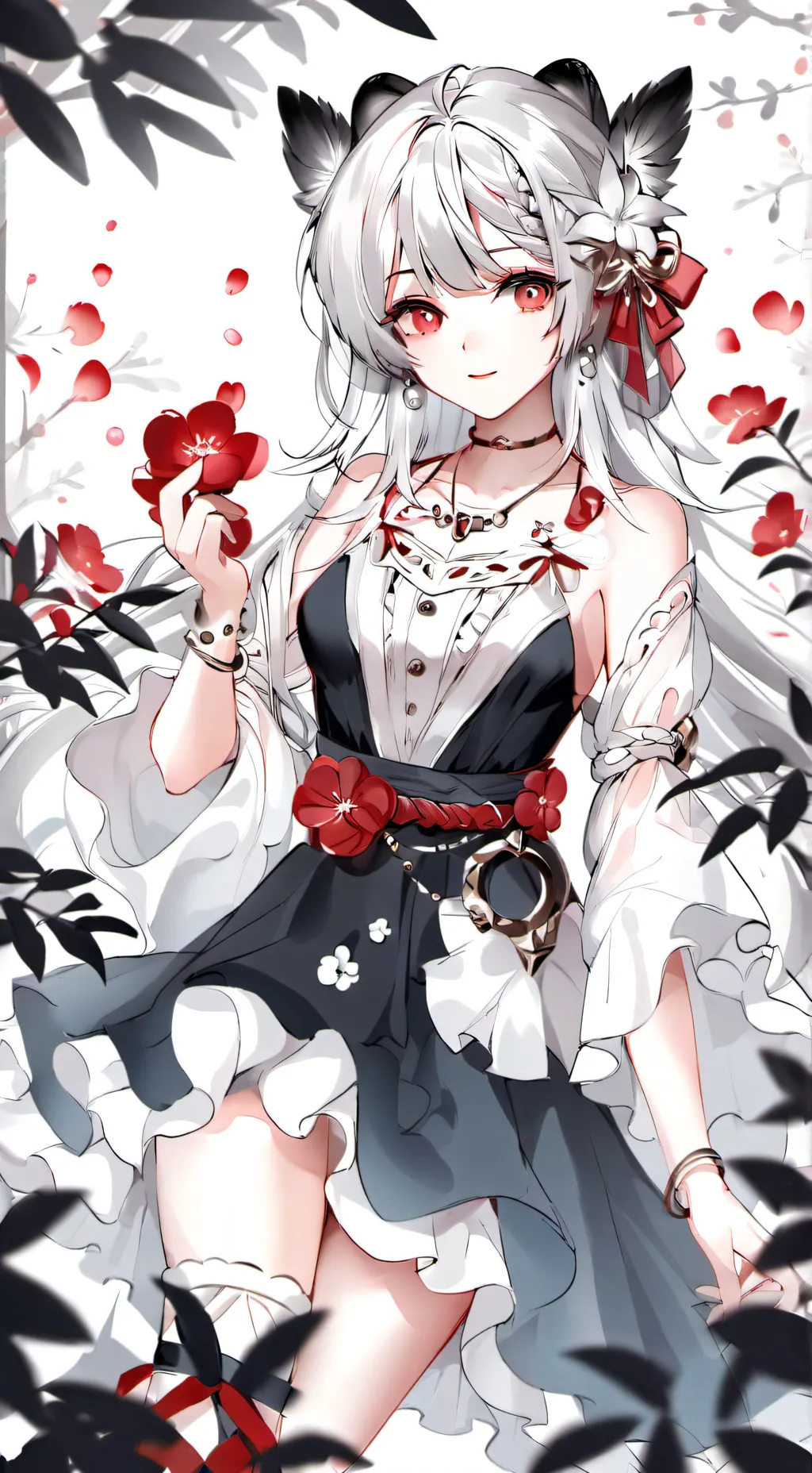 ai character: mina  background