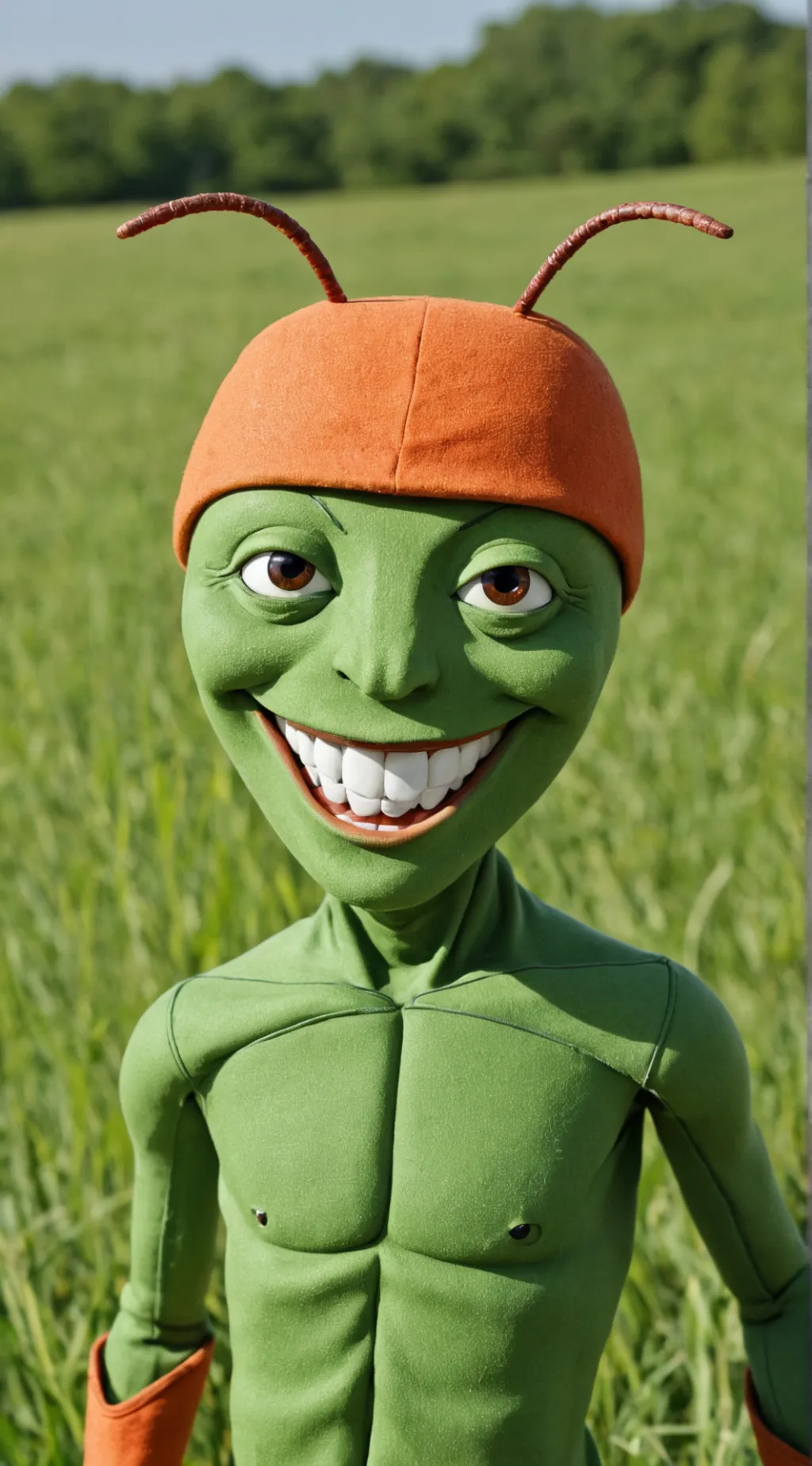 ai character: Кузя background