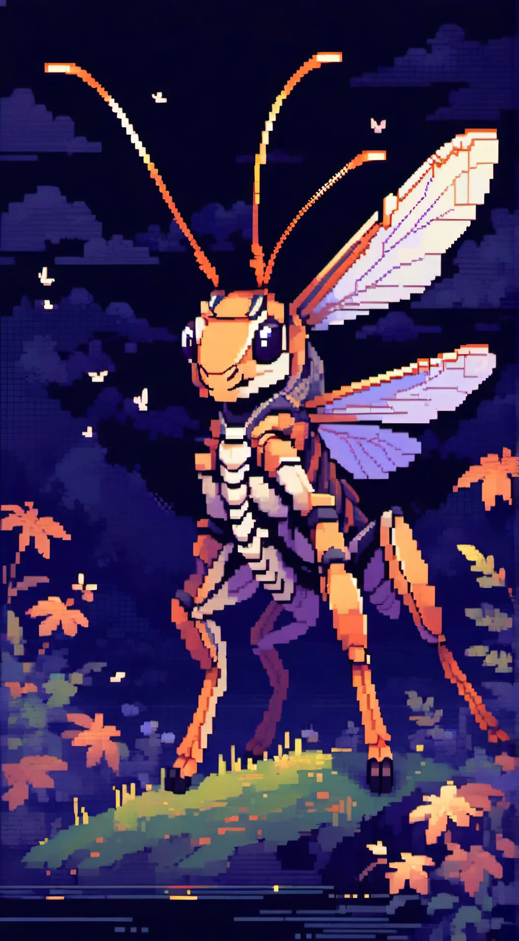 ai character: wicked dogday  background