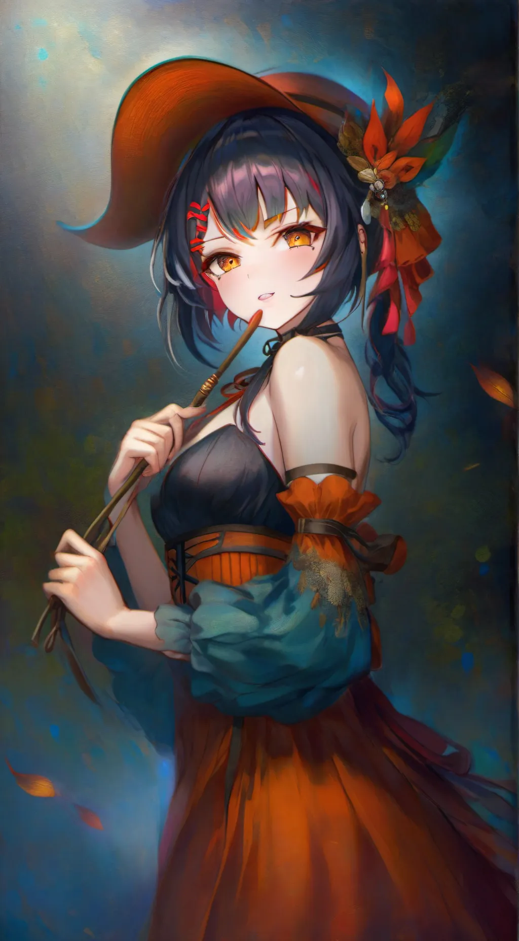 ai character: Hana🌺 background