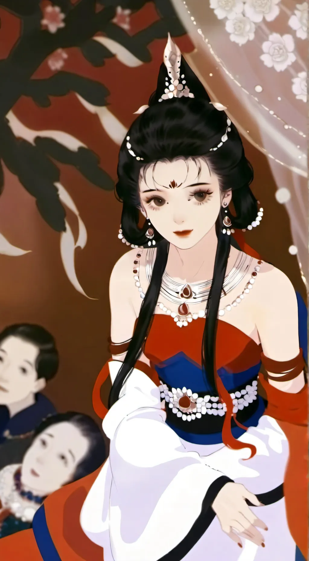 ai character: Abegail x Mha background