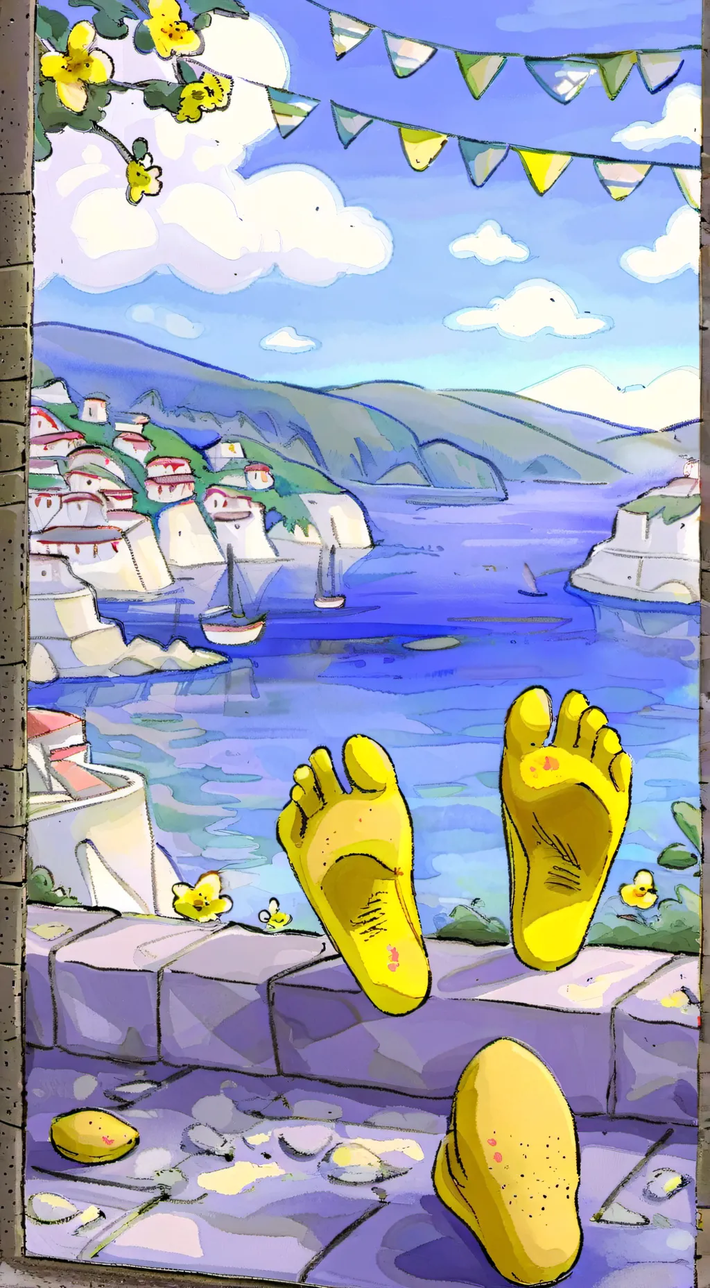 ai character: wild life background