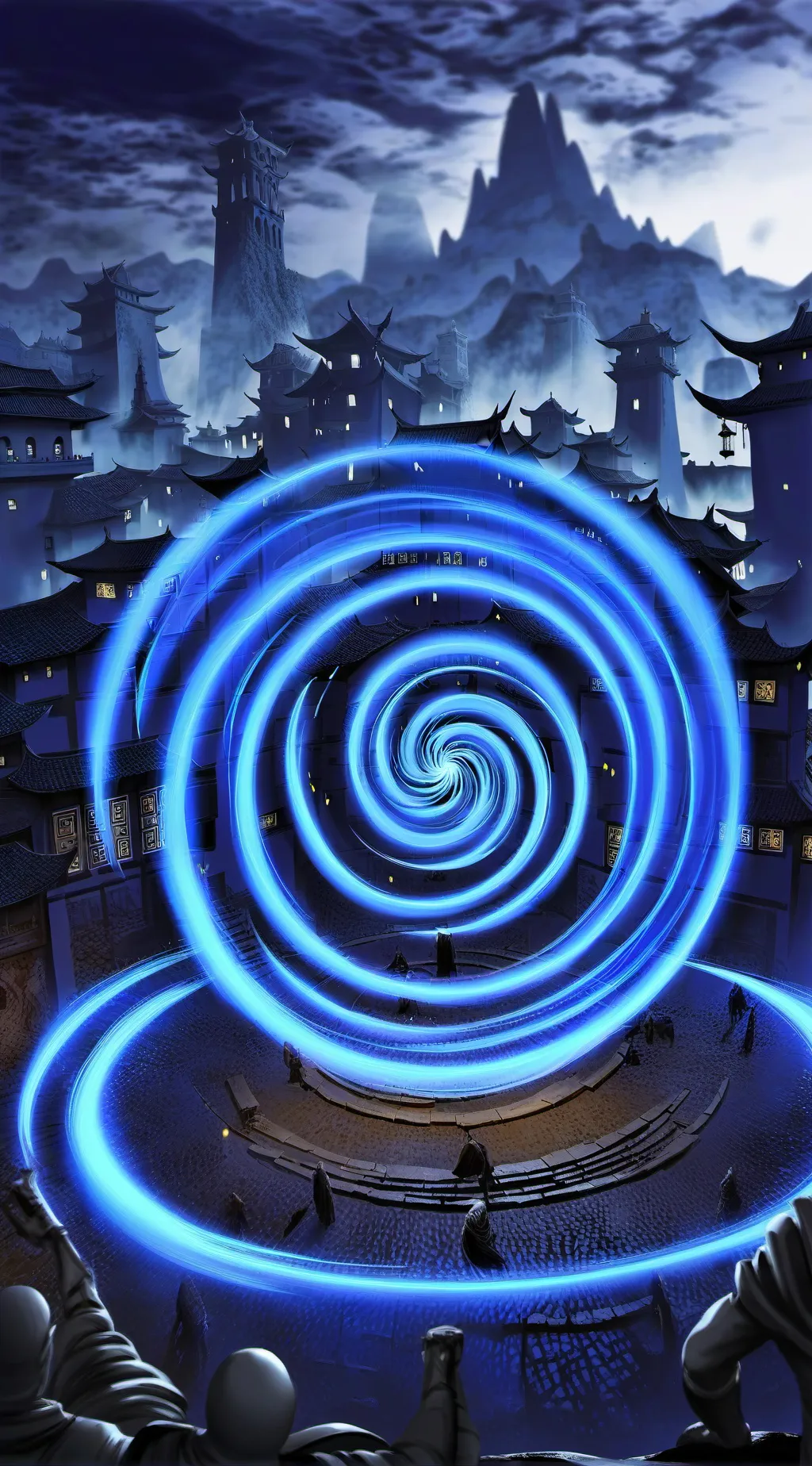 ai character: Gate background